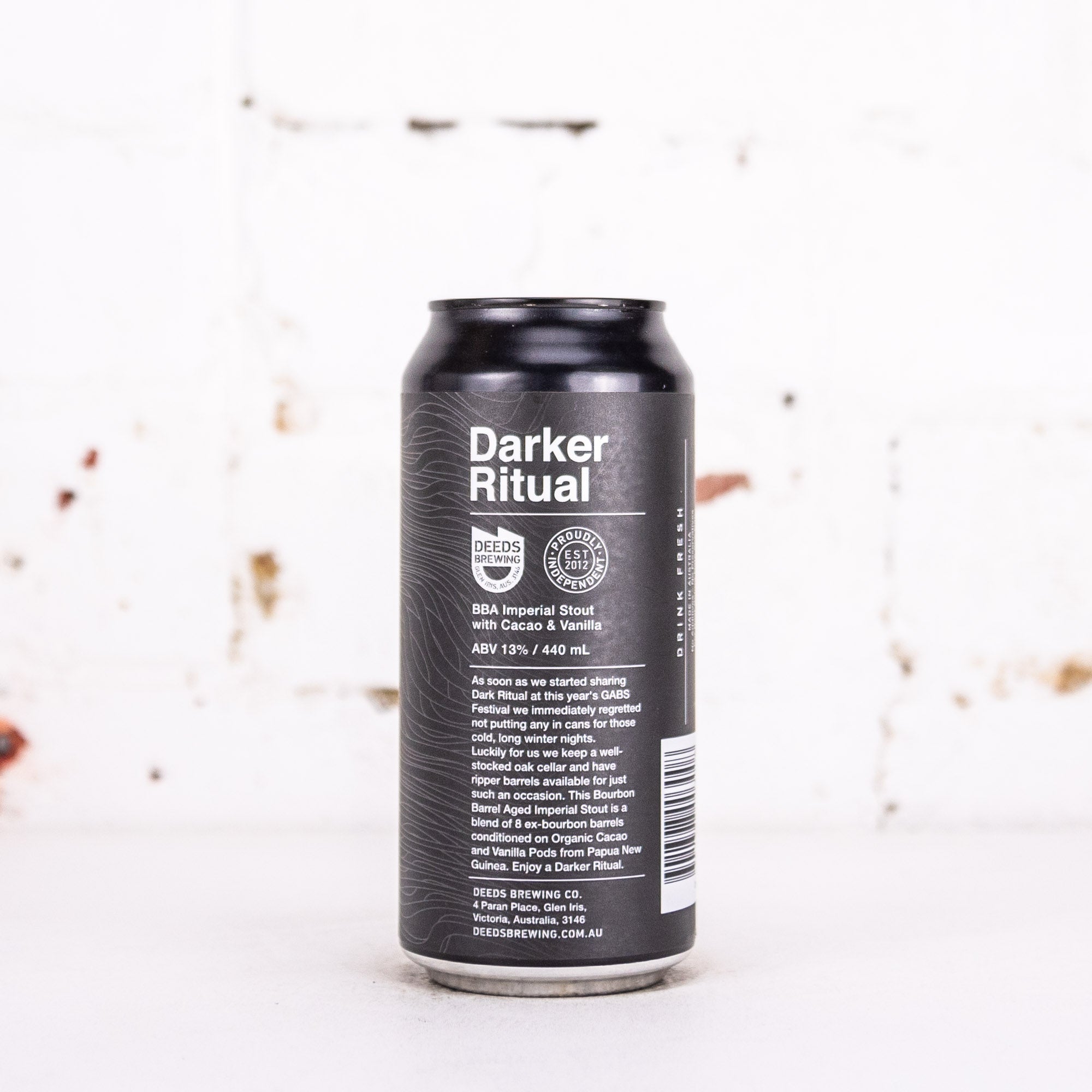 Deeds - Darker Ritual 2022 BA Imperial Stout