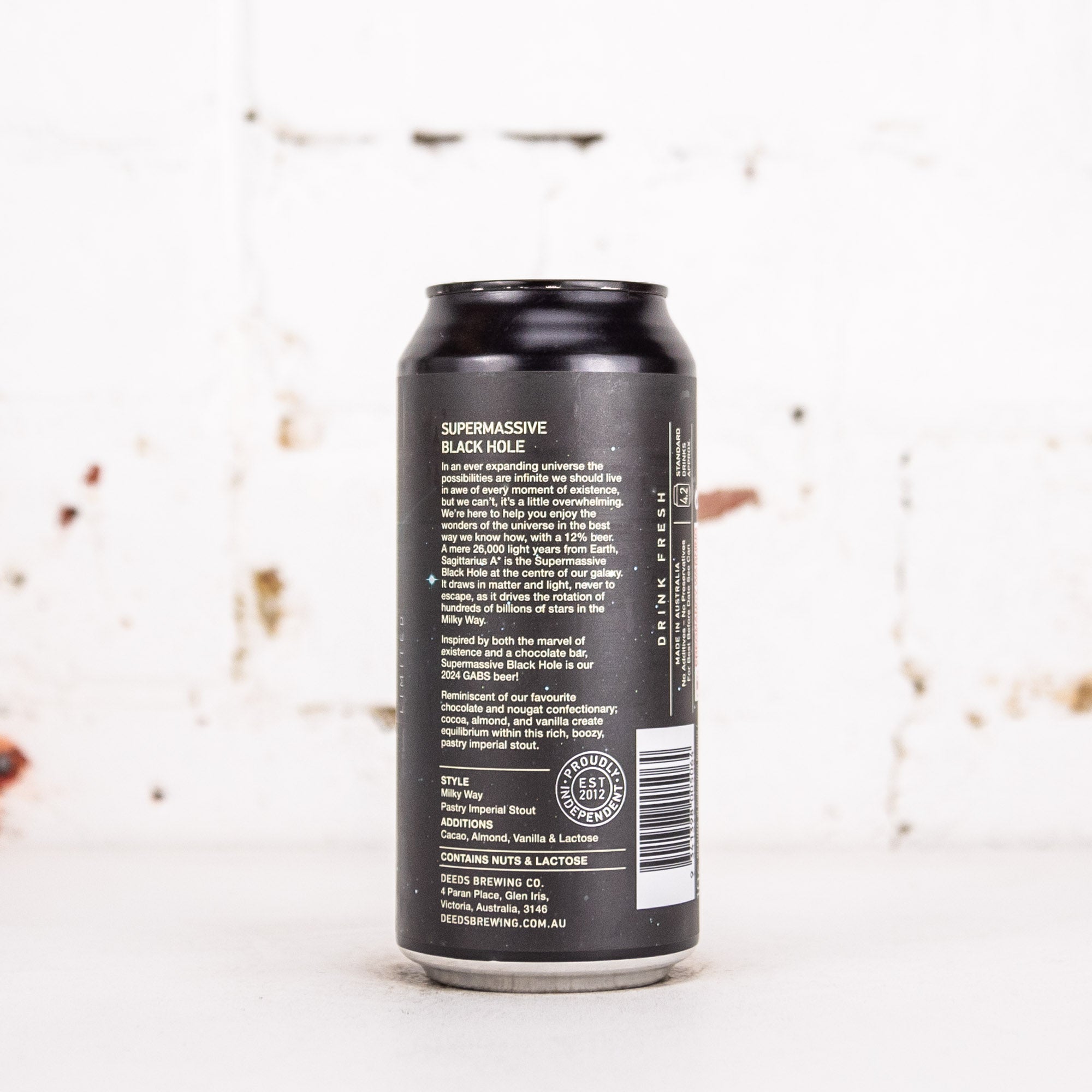 Deeds - Supermassive Black Hole Milky Way Imperial Pastry Stout