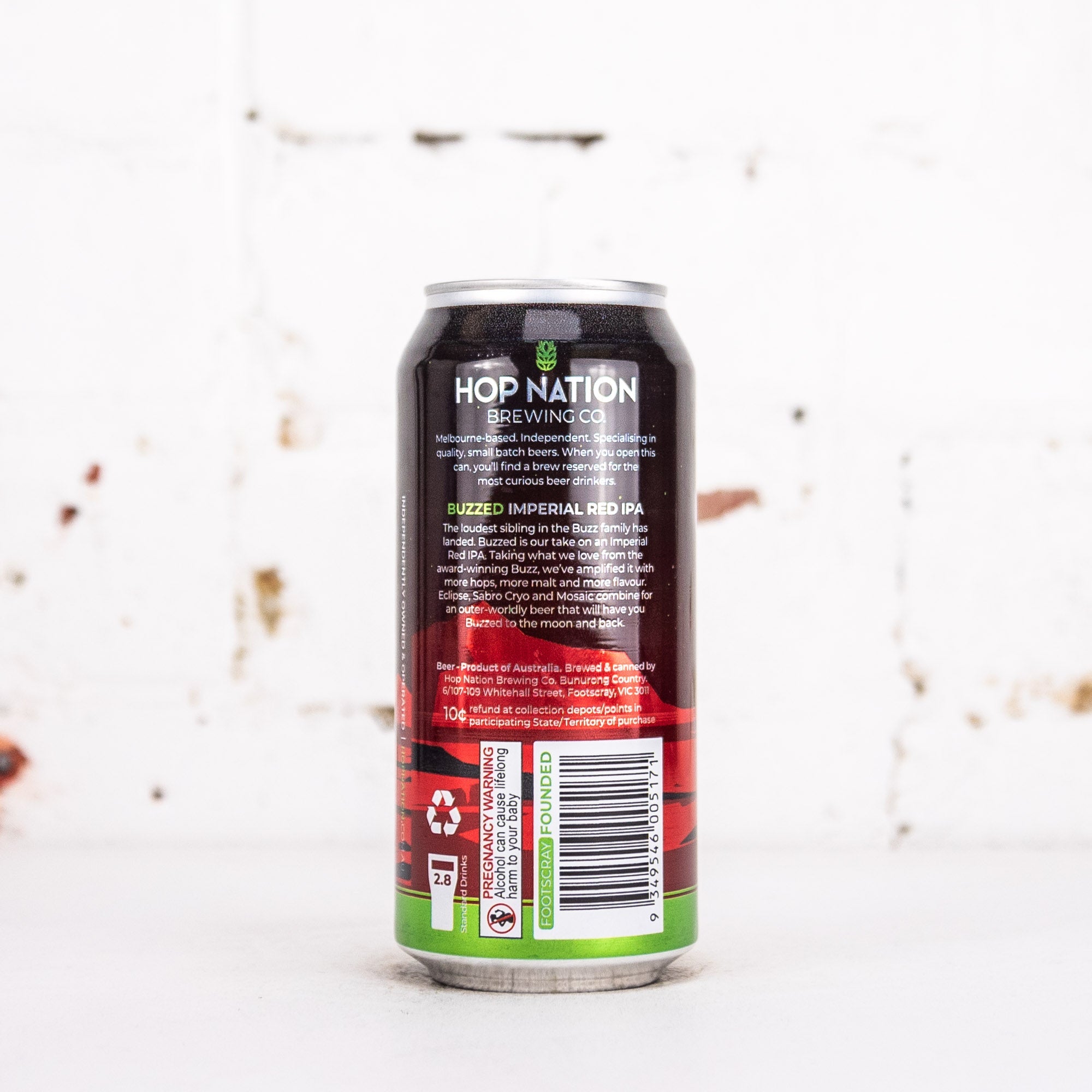 Hop Nation - Buzzed Imperial American Red Ale