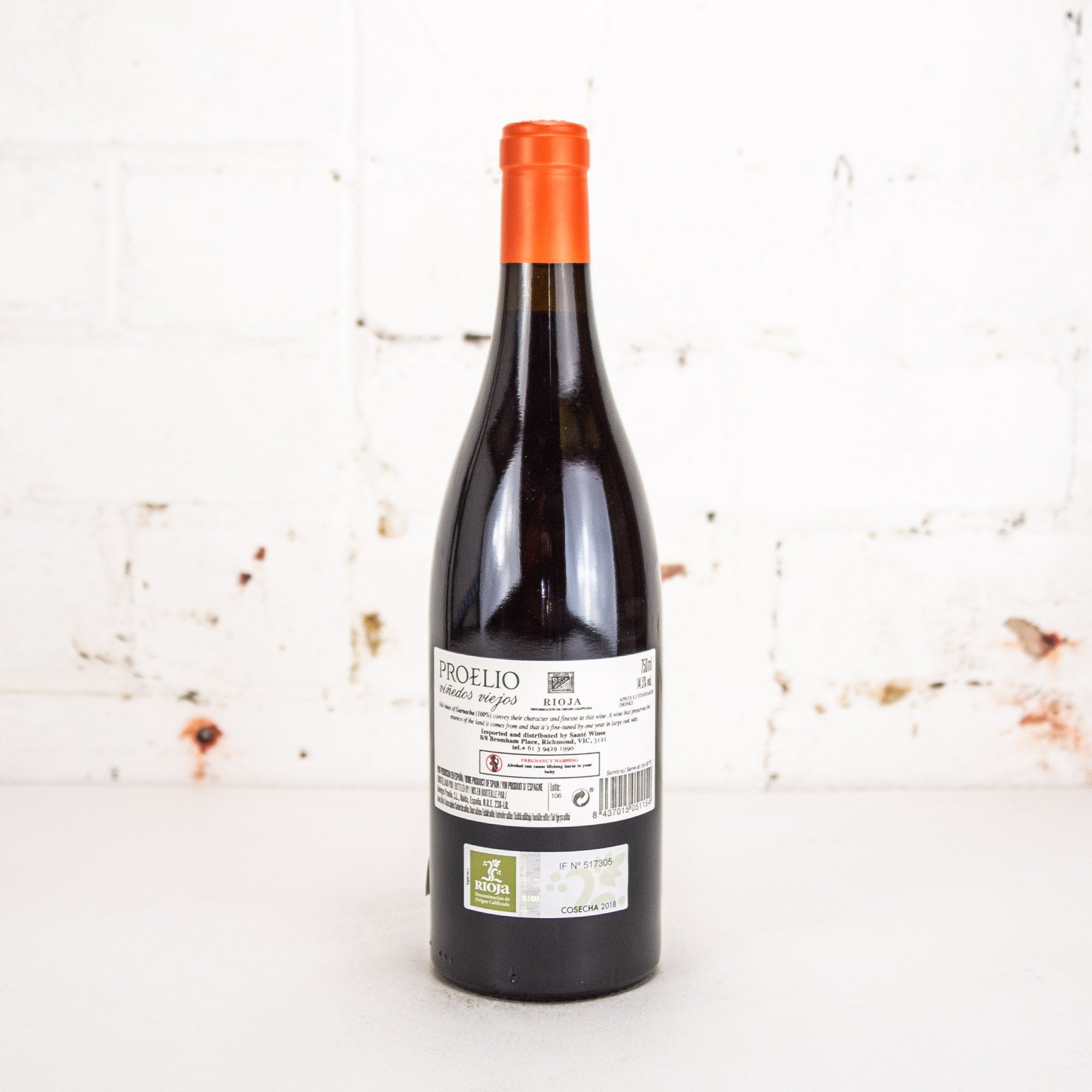 Proelio - Vinedos Viejos Rioja Garnacha 2018 750ml