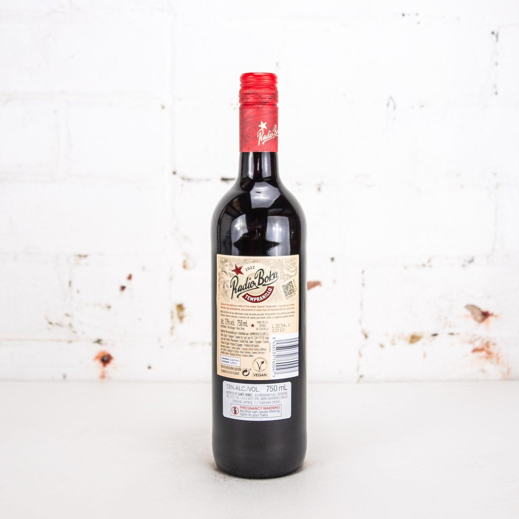 Radio Boka - Tempranillo 750ml