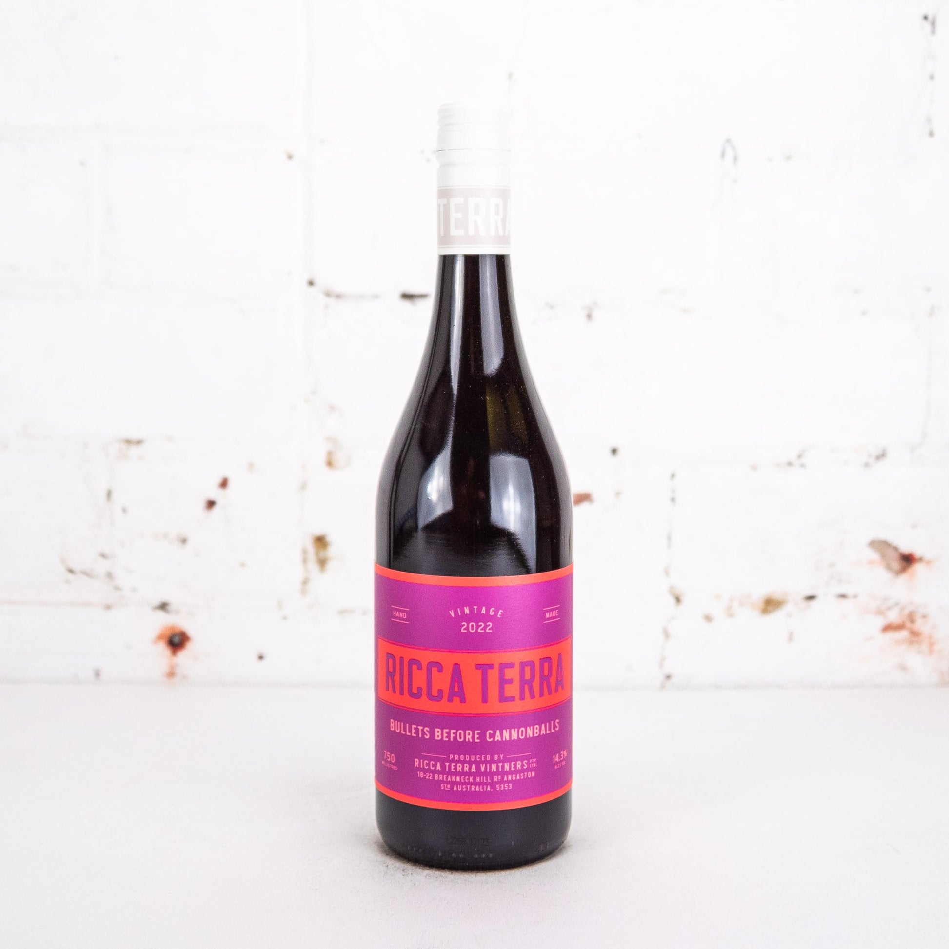 Ricca Terra - Bullets Before Cannonballs 2022 750ml