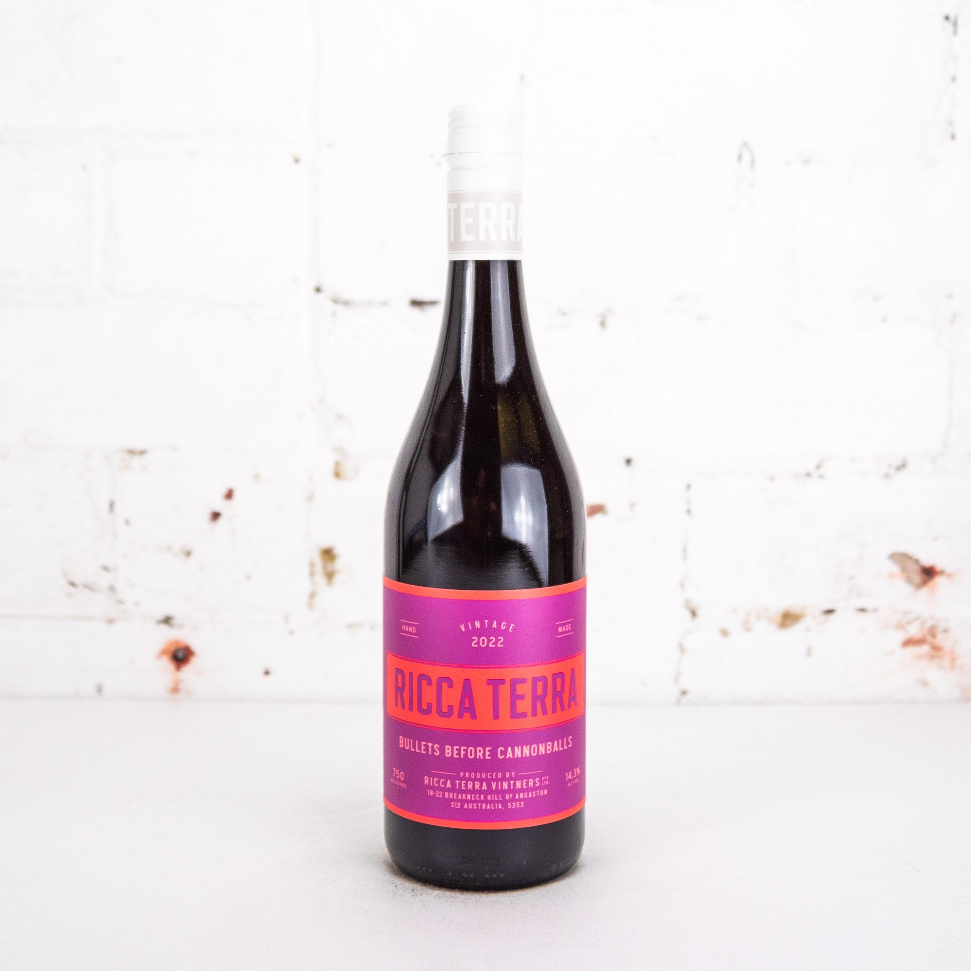 Ricca Terra - Bullets Before Cannonballs 2022 750ml