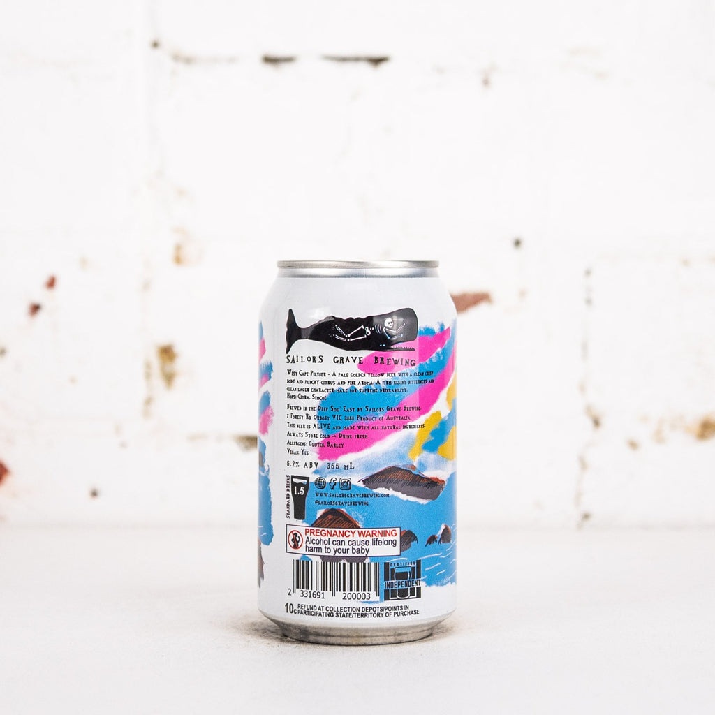 Sailors Grave - West Cape Pilsner