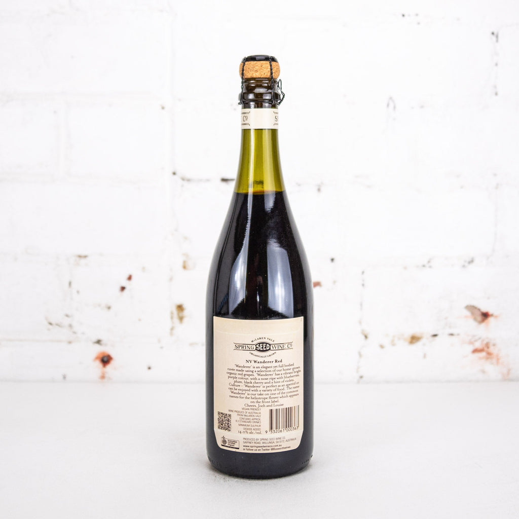 Spring Seed Wine Co. - Wanderer Sparkling Red NV 750ml