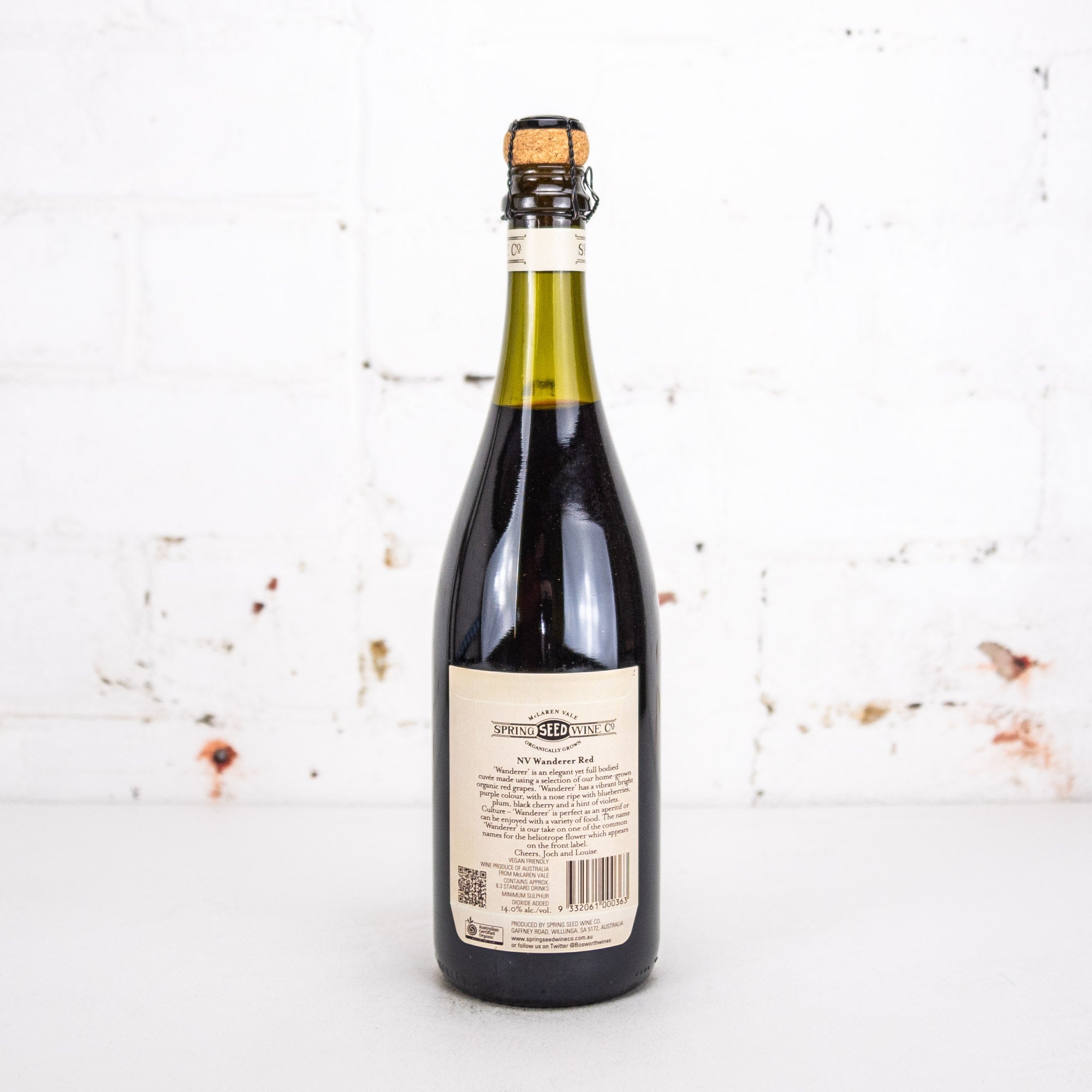 Spring Seed - Wanderer Sparkling Red NV 750ml