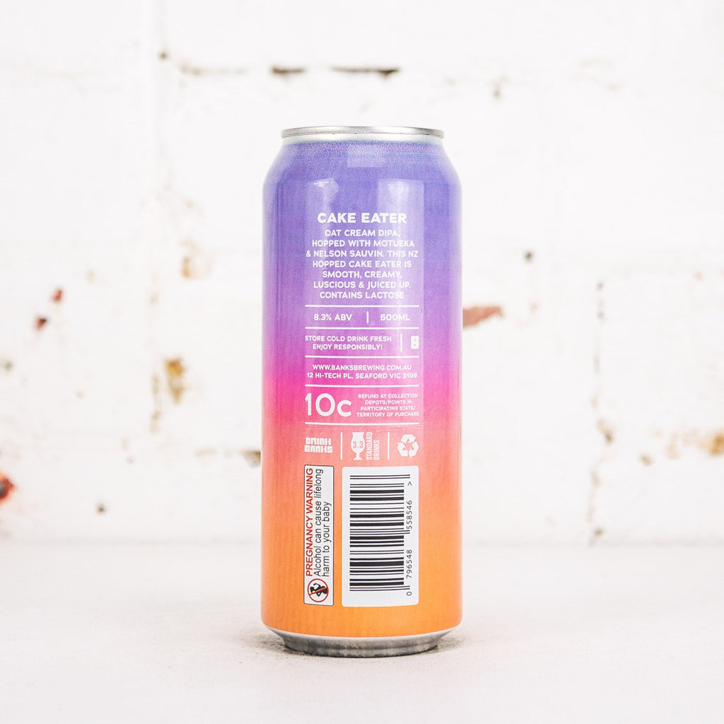 Banks - Cake Eater: Motueka & Nelson Sauvin DDH Oat Cream DIPA