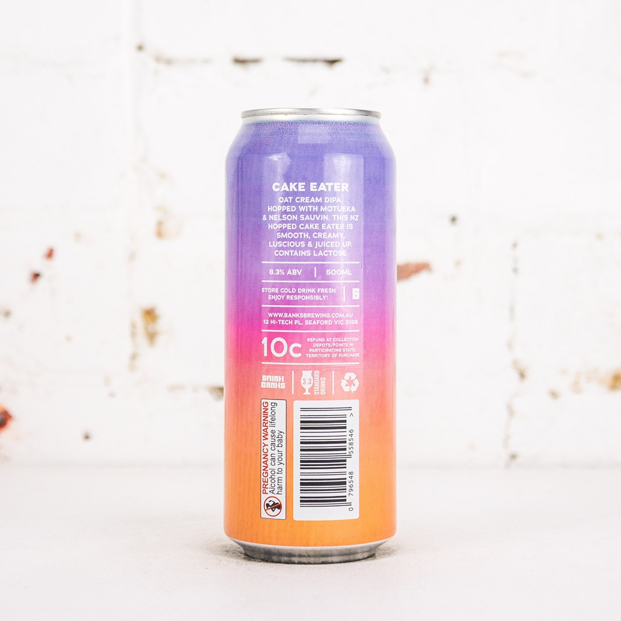 Banks - Cake Eater: Motueka & Nelson Sauvin DDH Oat Cream DIPA