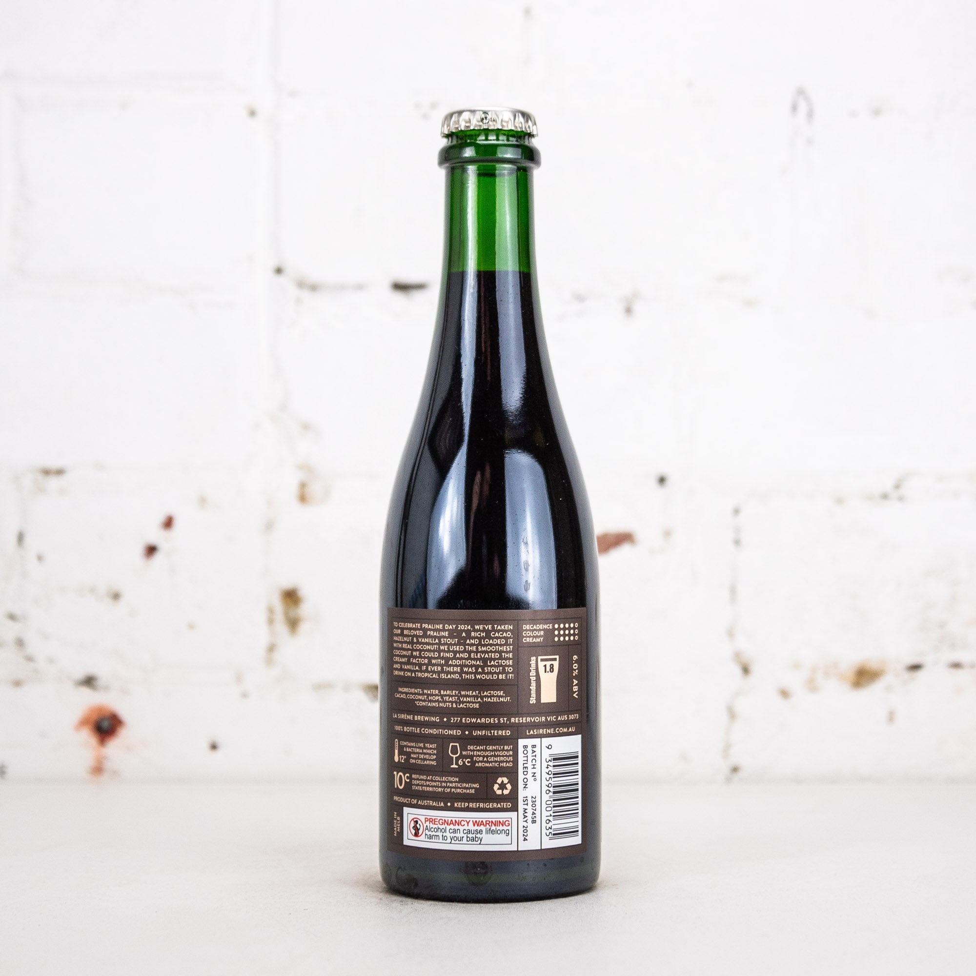 La Sirene - Praline Coconut Creme Stout 375ml