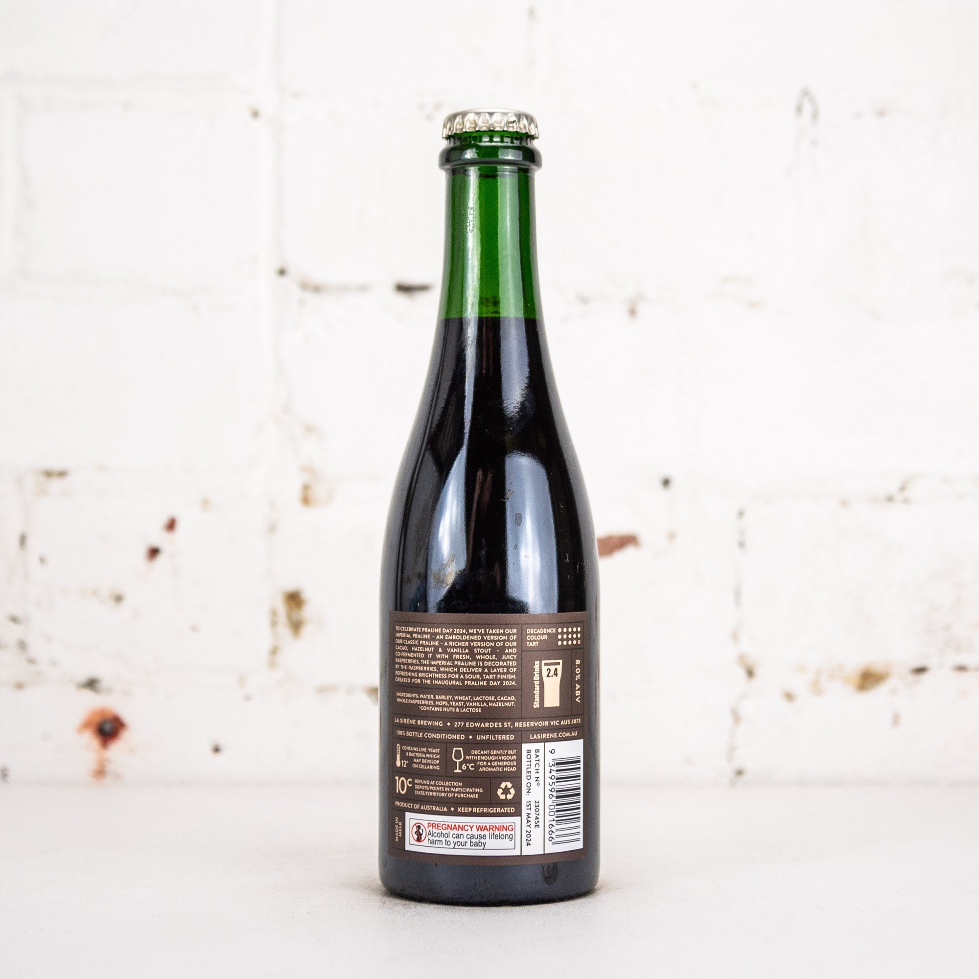 La Sirene - Imperial Praline du Framboise Stout 375ml