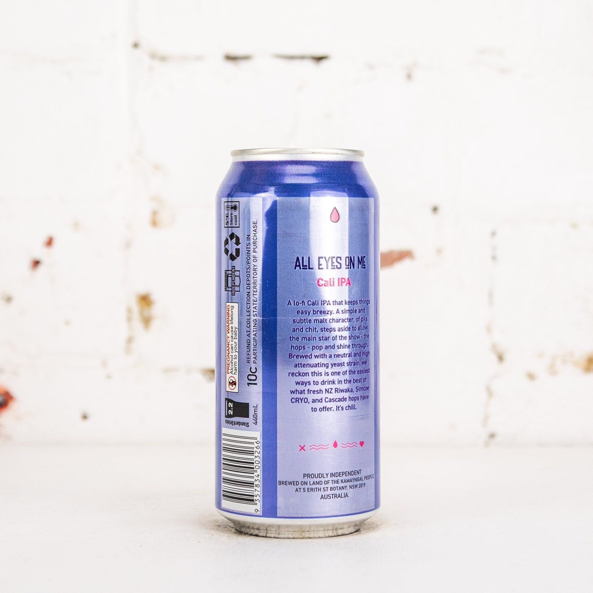 One Drop - All Eyes On Me Cali IPA