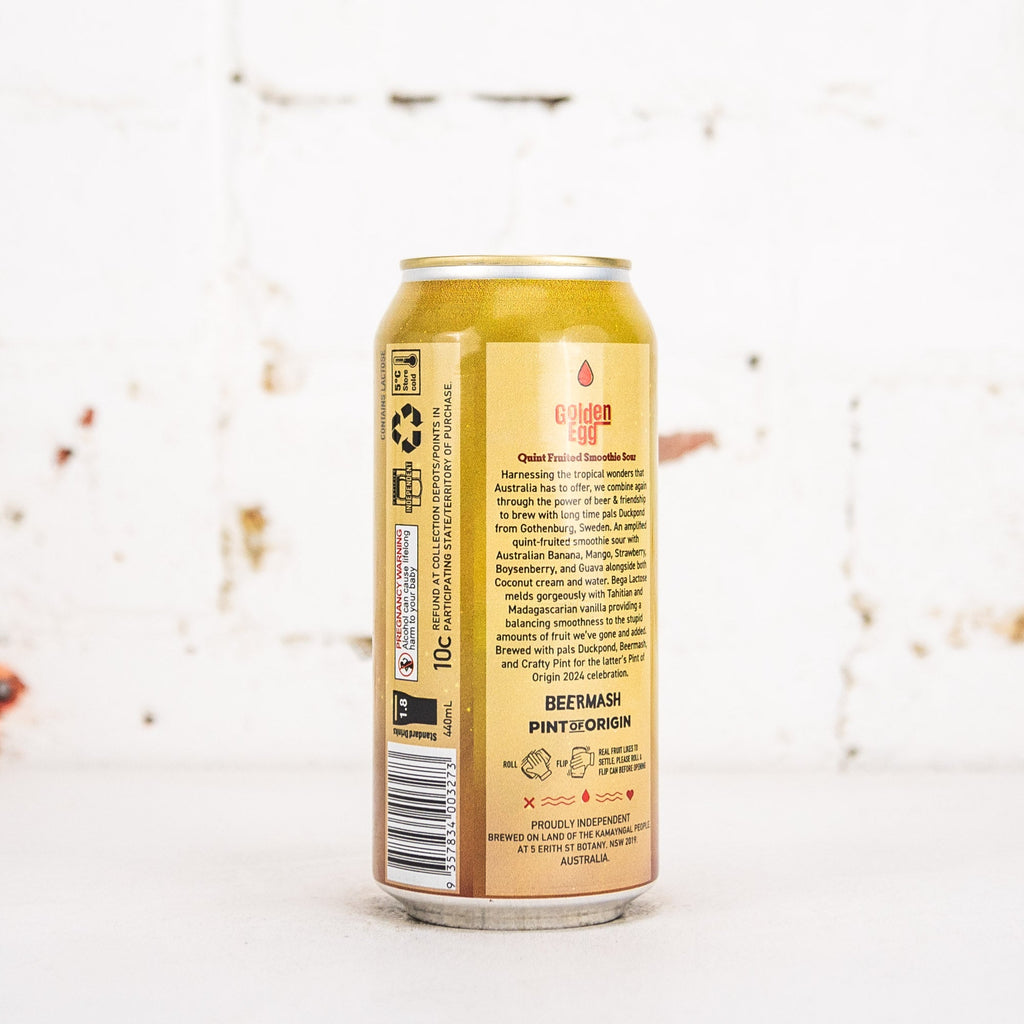 One Drop x Duckpond 'Golden Egg' Smoothie Sour