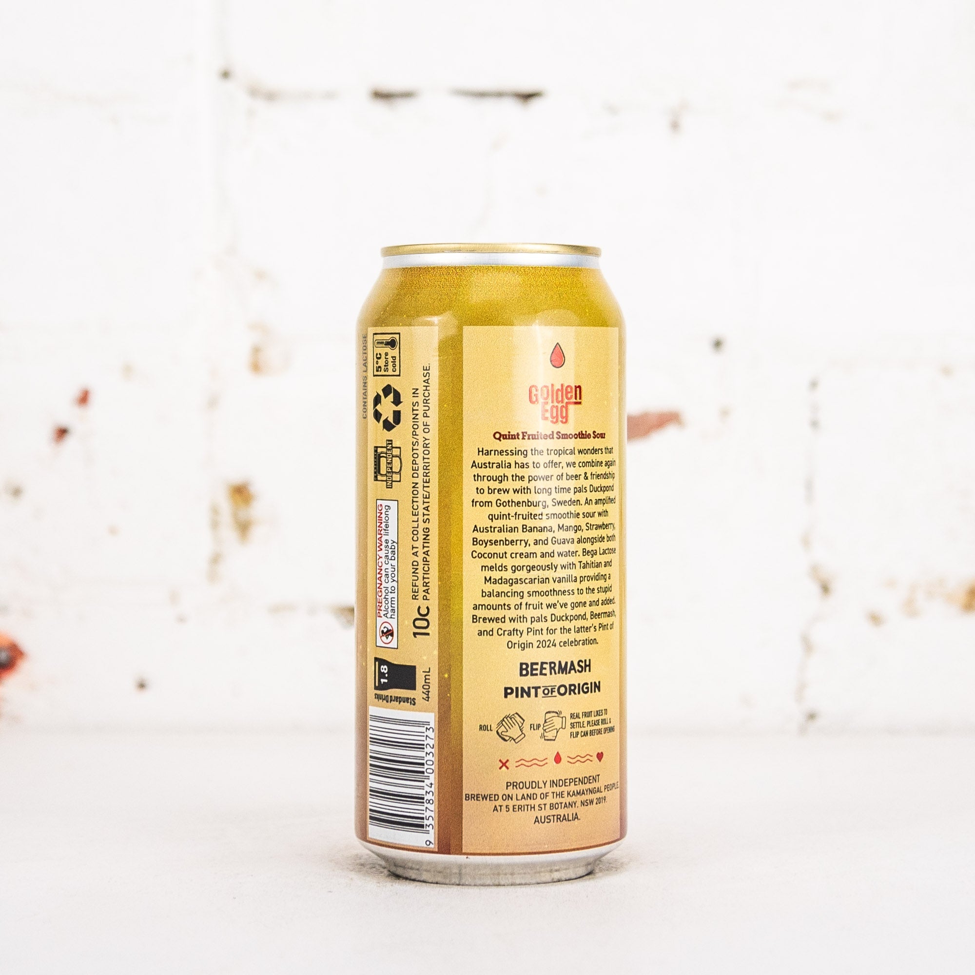 One Drop x Duckpond 'Golden Egg' Smoothie Sour