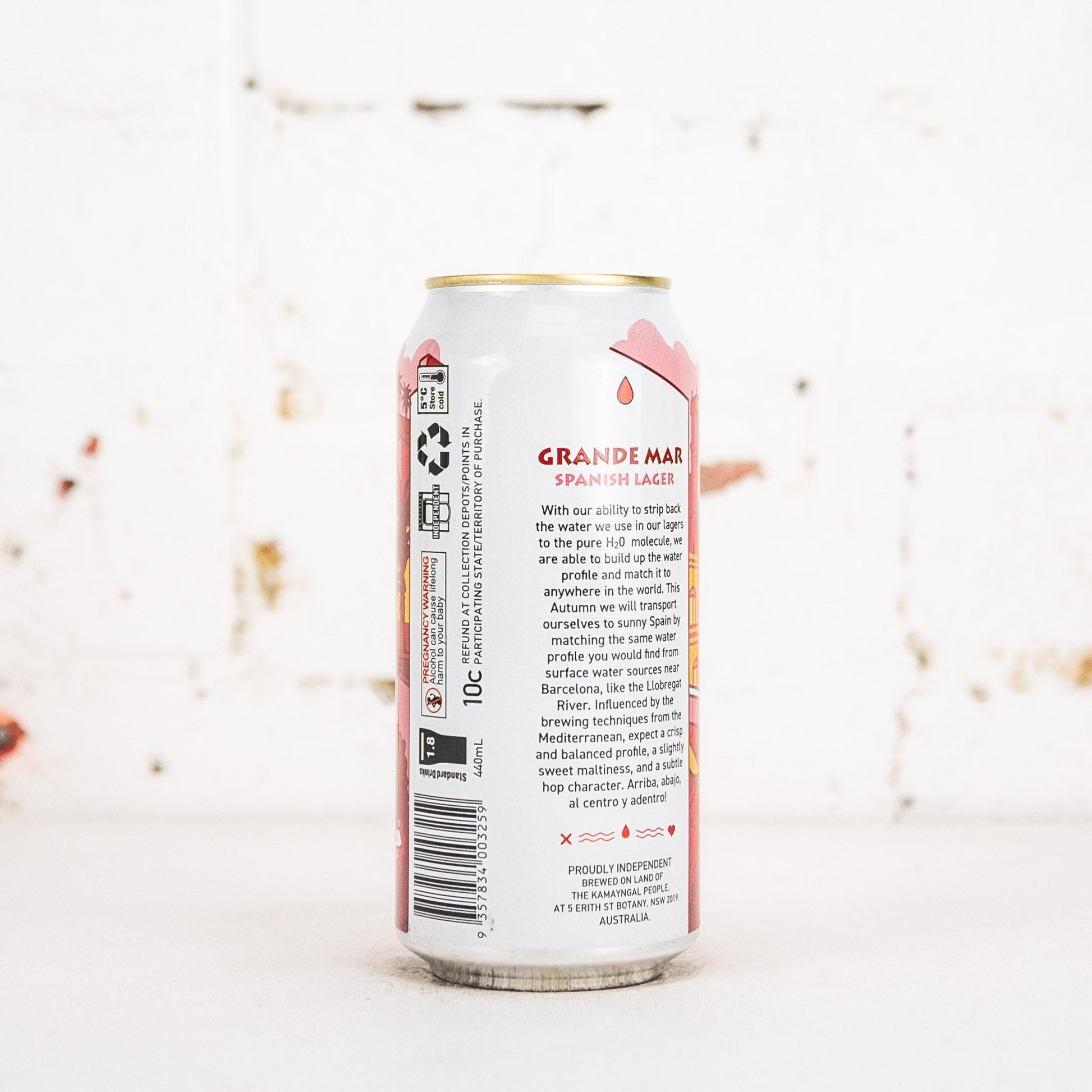 One Drop - Grande Mar Spanish Pilsner