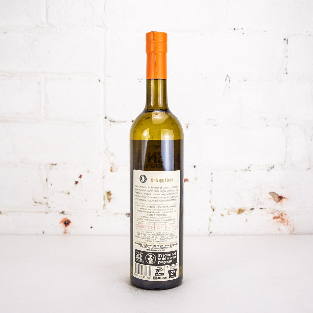 Origen Raiz - Maguey / Cenizo Mezcal 750ml