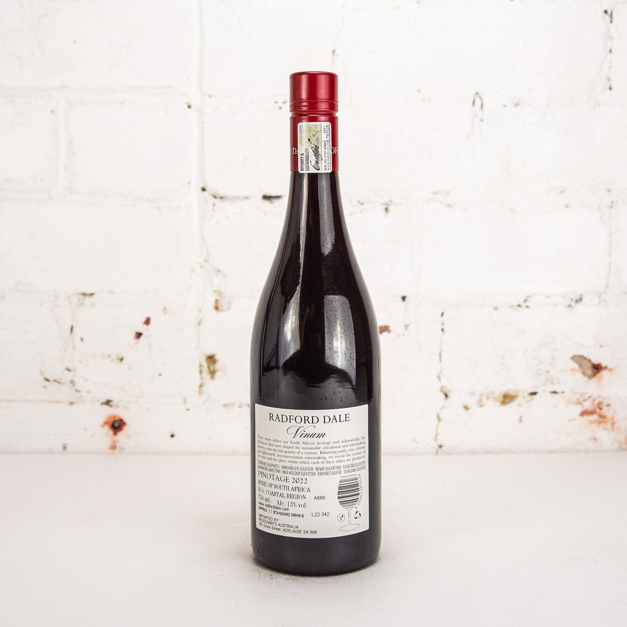 Radford Dale - Vinum Pinotage 750ml