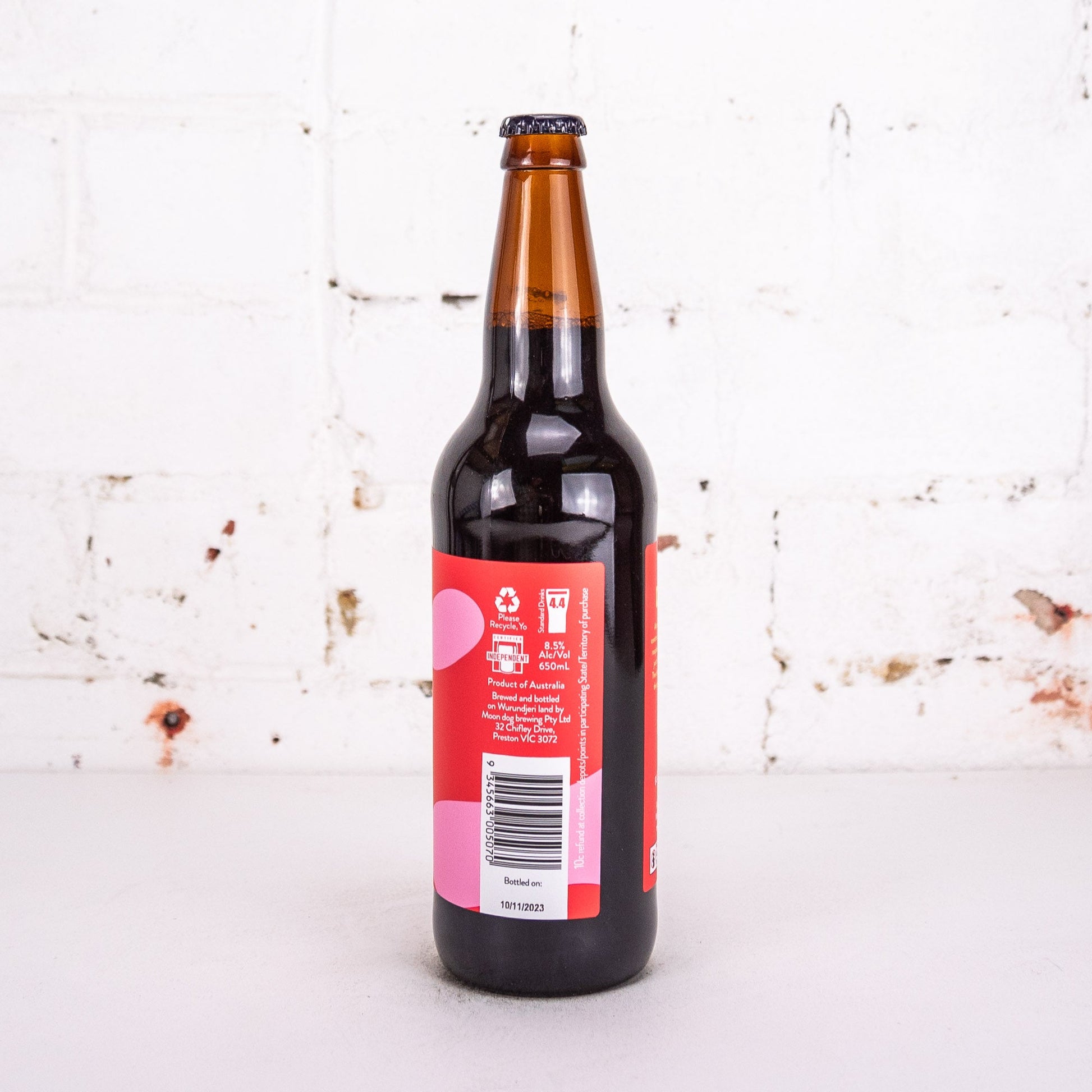 Moon Dog - Ripple in Time! Rum BA Raspberry Imperial Stout 650ml