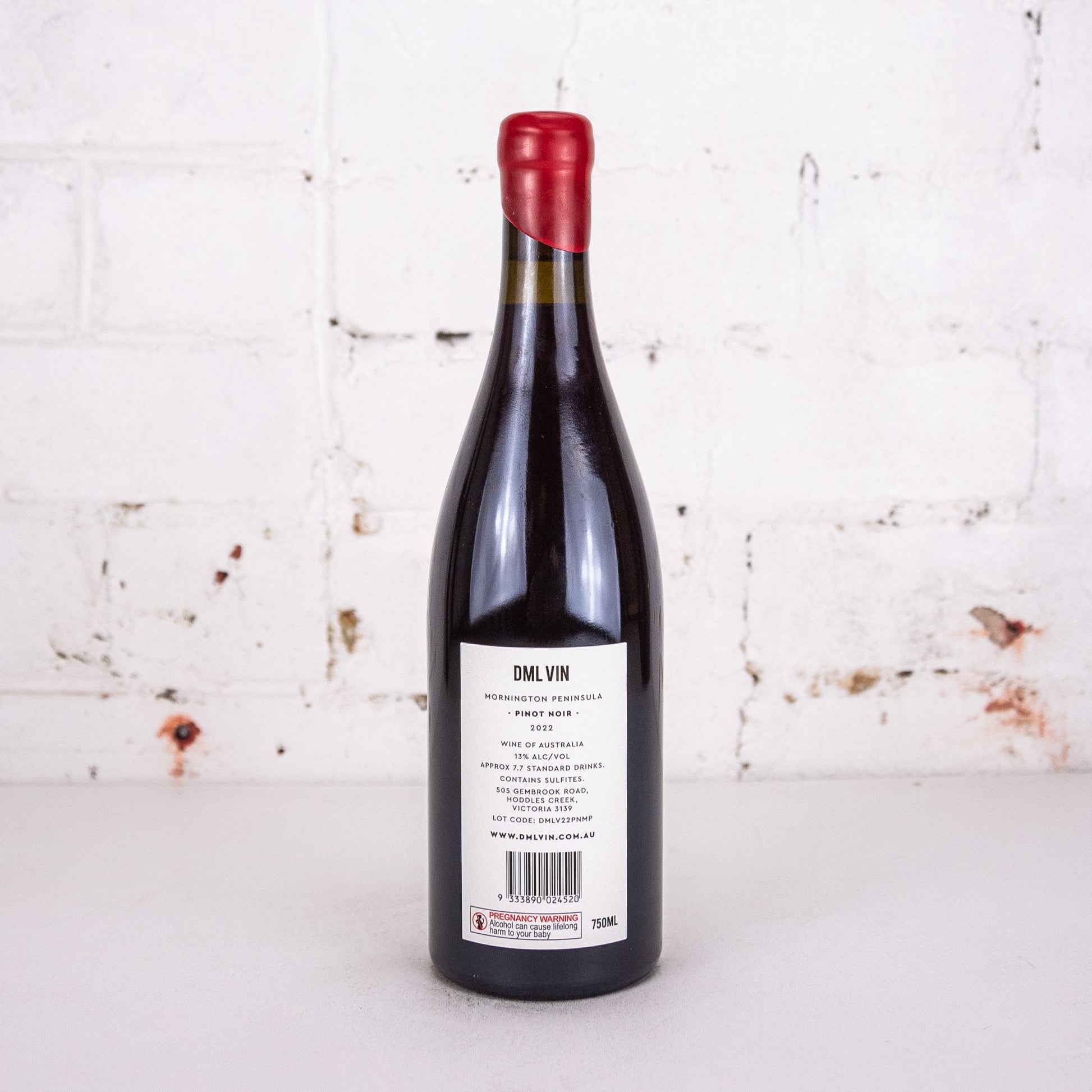 DML - Mornington Peninsula Pinot Noir 2022 750ml