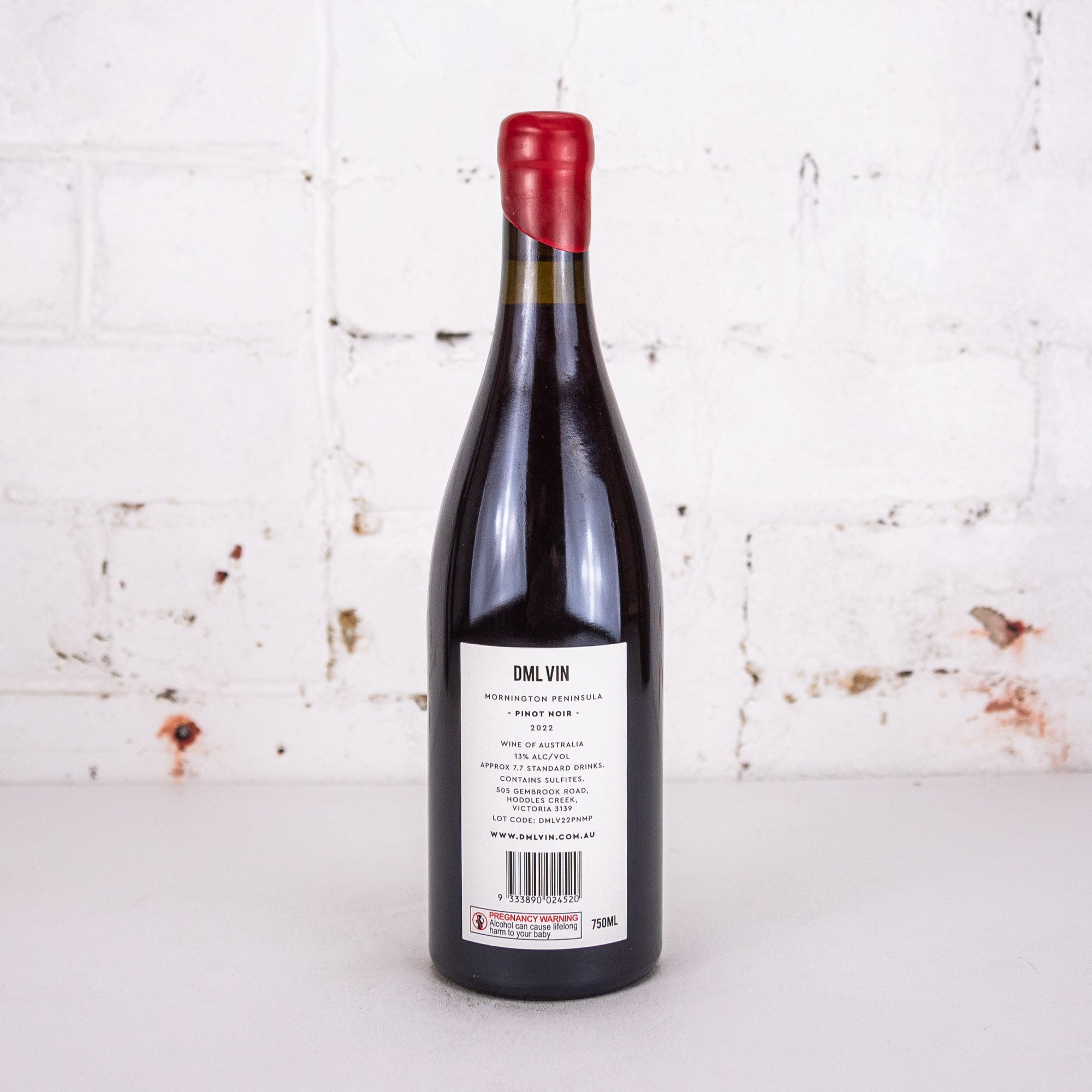 DML - Mornington Peninsula Pinot Noir 2022 750ml