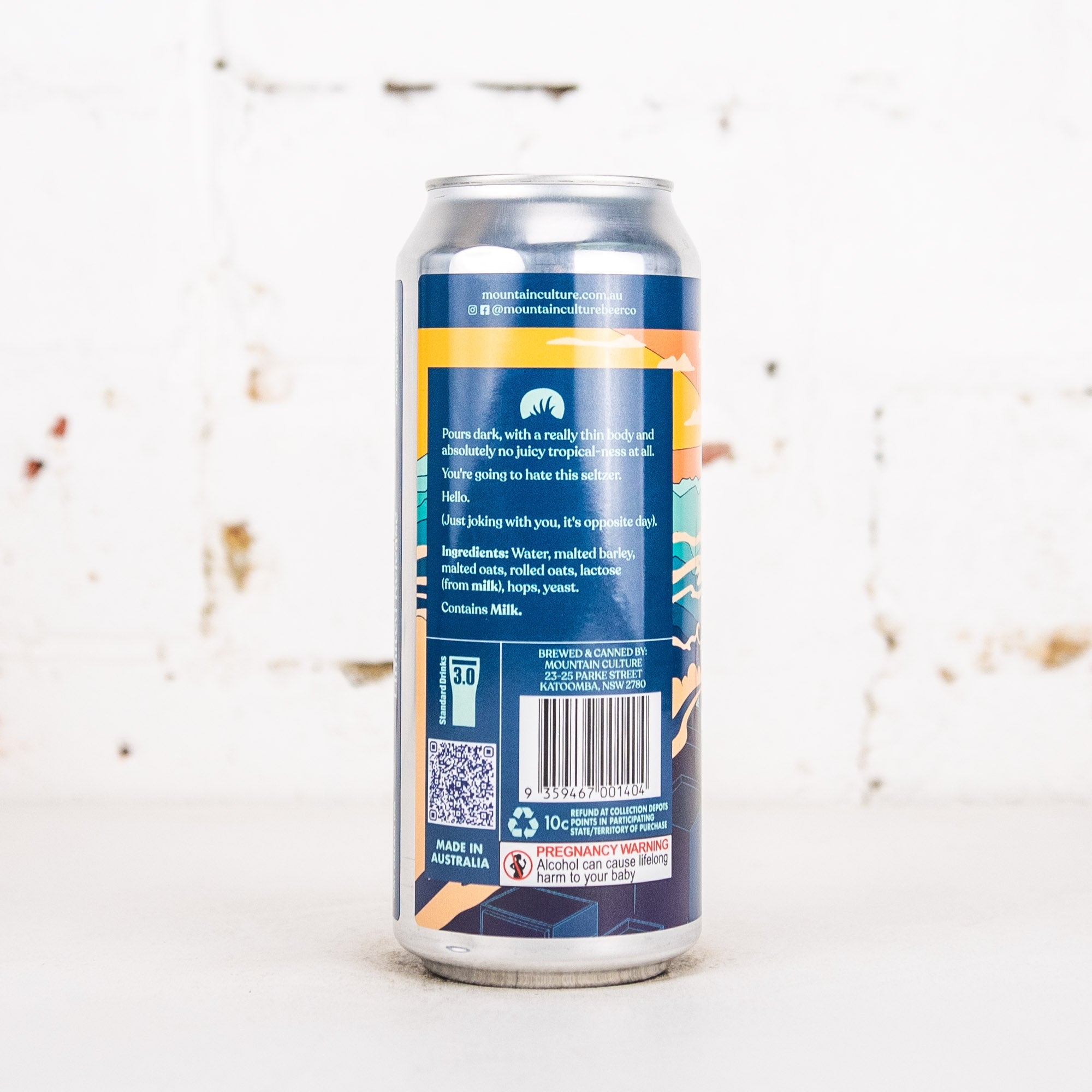 Mountain Culture - Opposite Day Oat Cream IPA