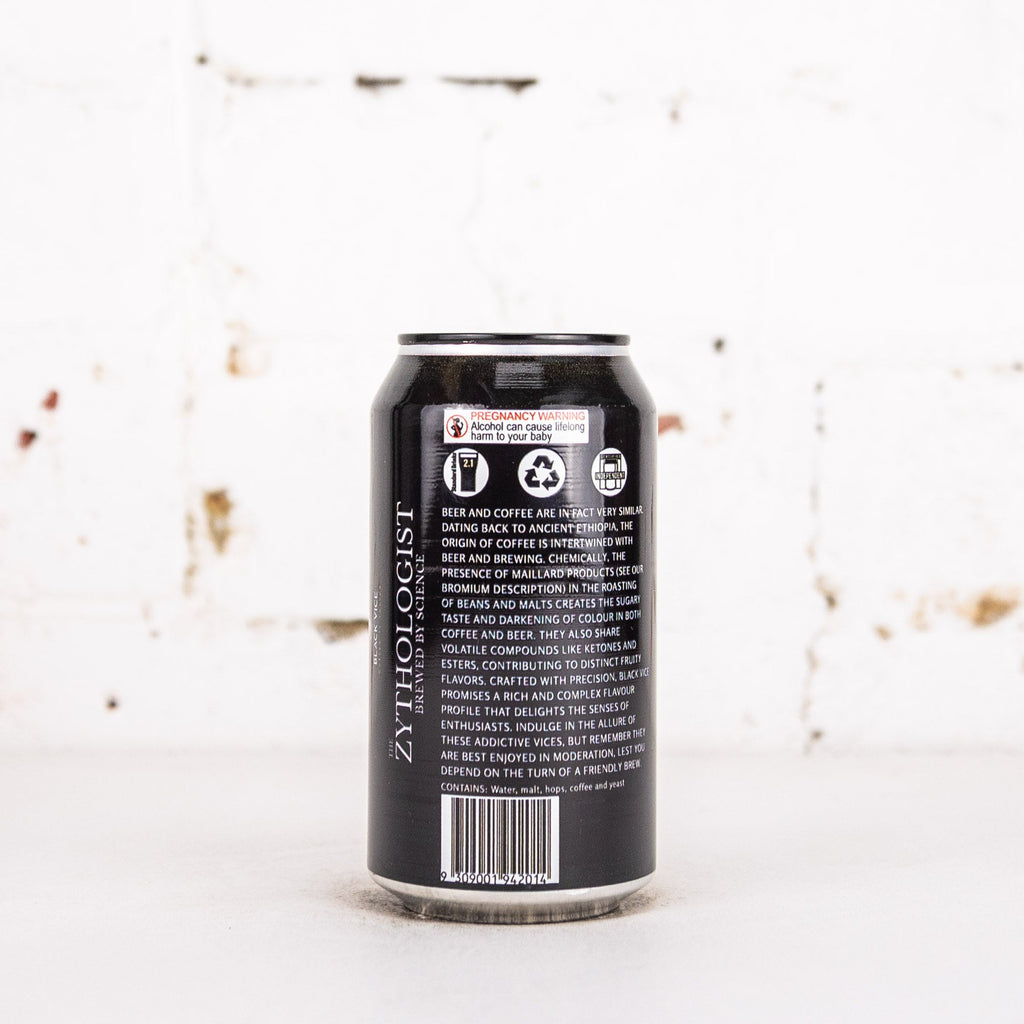 The Zythologist - Black Vice Black IPA