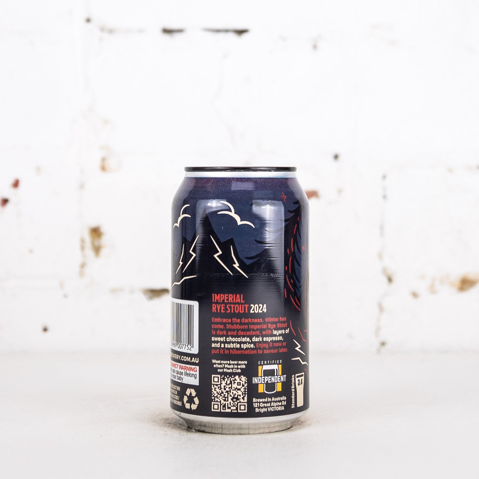 Bright - Stubborn Imperial Rye Stout 2024