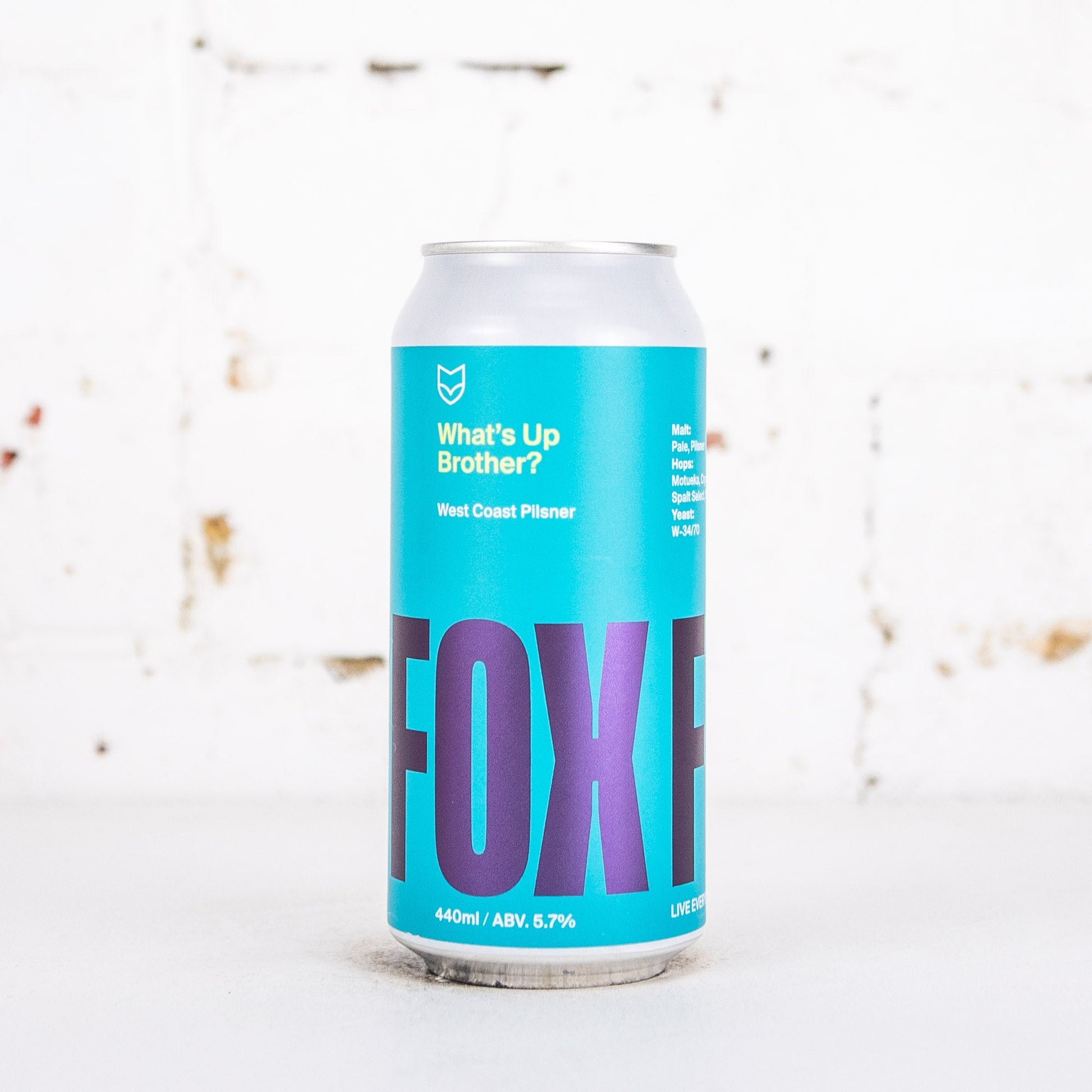 Fox Friday - What's Up Brother? West Coast Pilsner