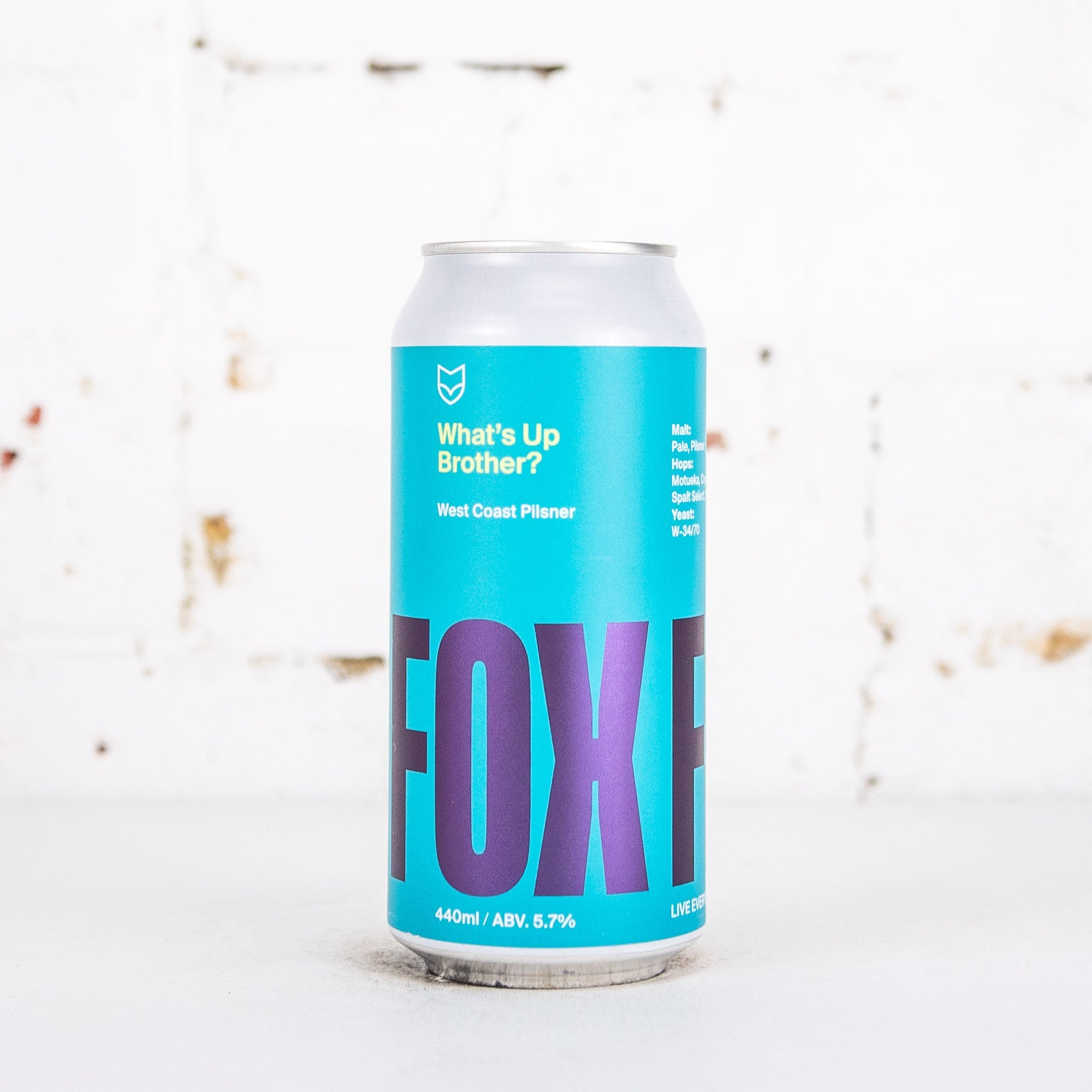 Fox Friday - What's Up Brother? West Coast Pilsner