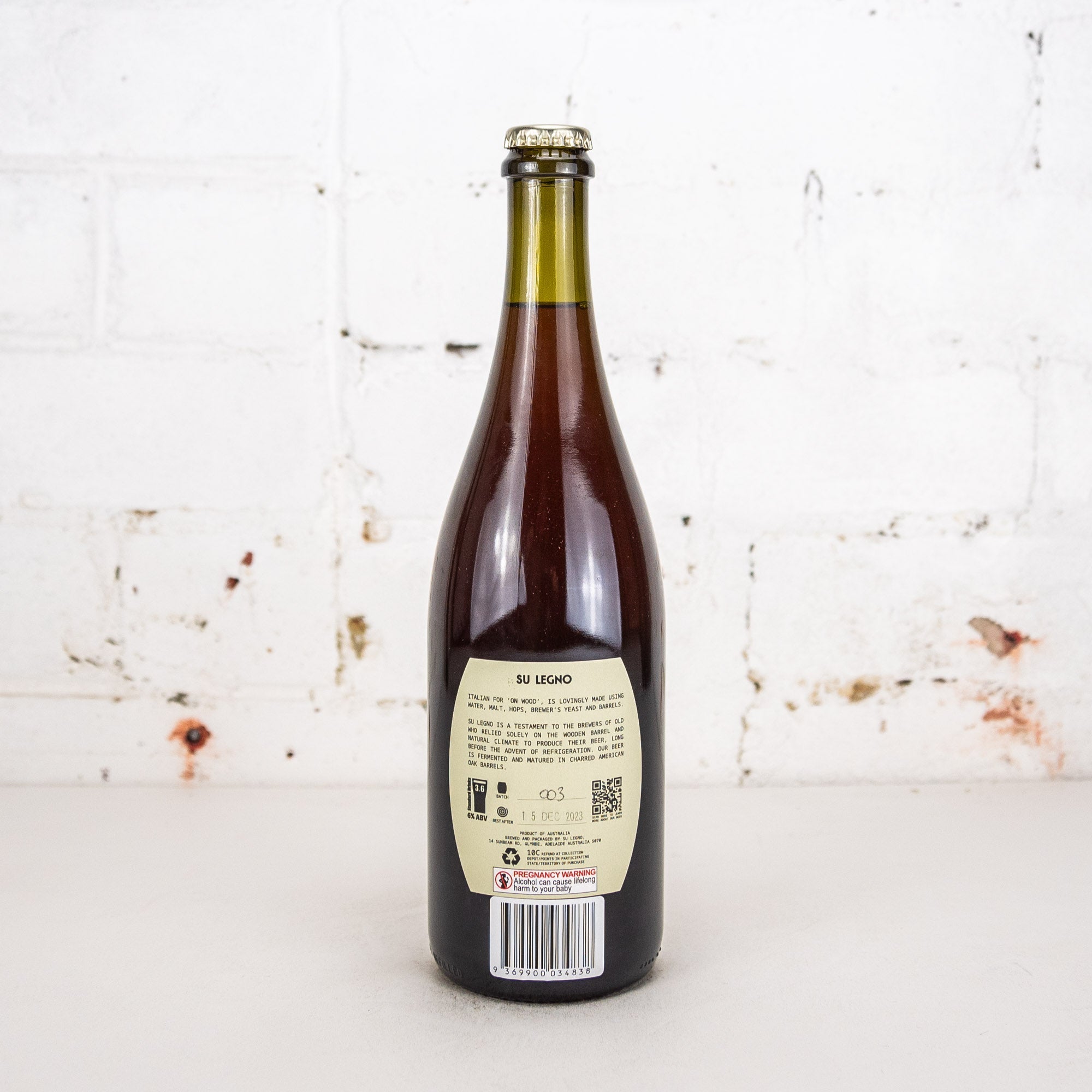 Su Legno - Primo Amber Ale 750ml