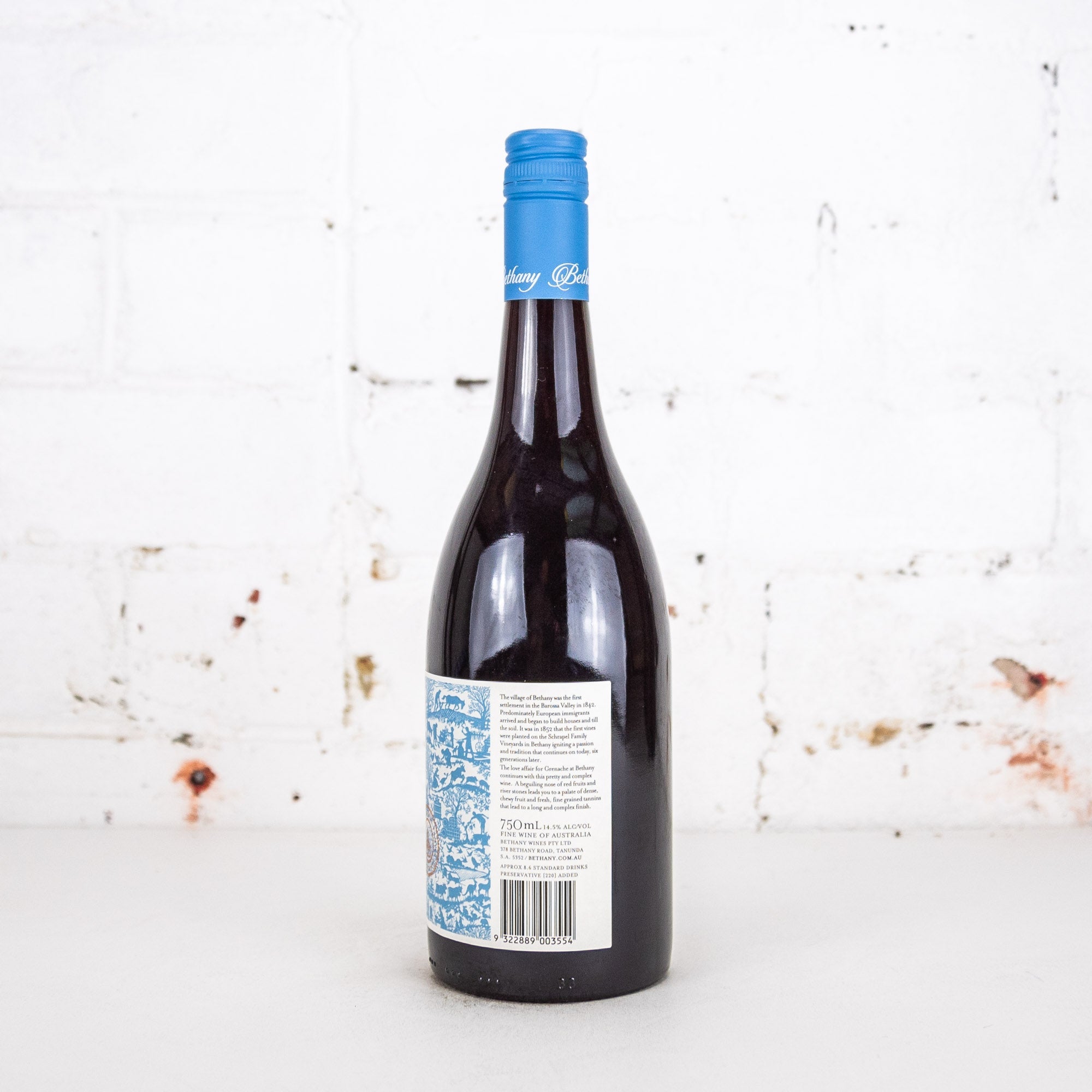 Bethany - First Village Grenache 750ml