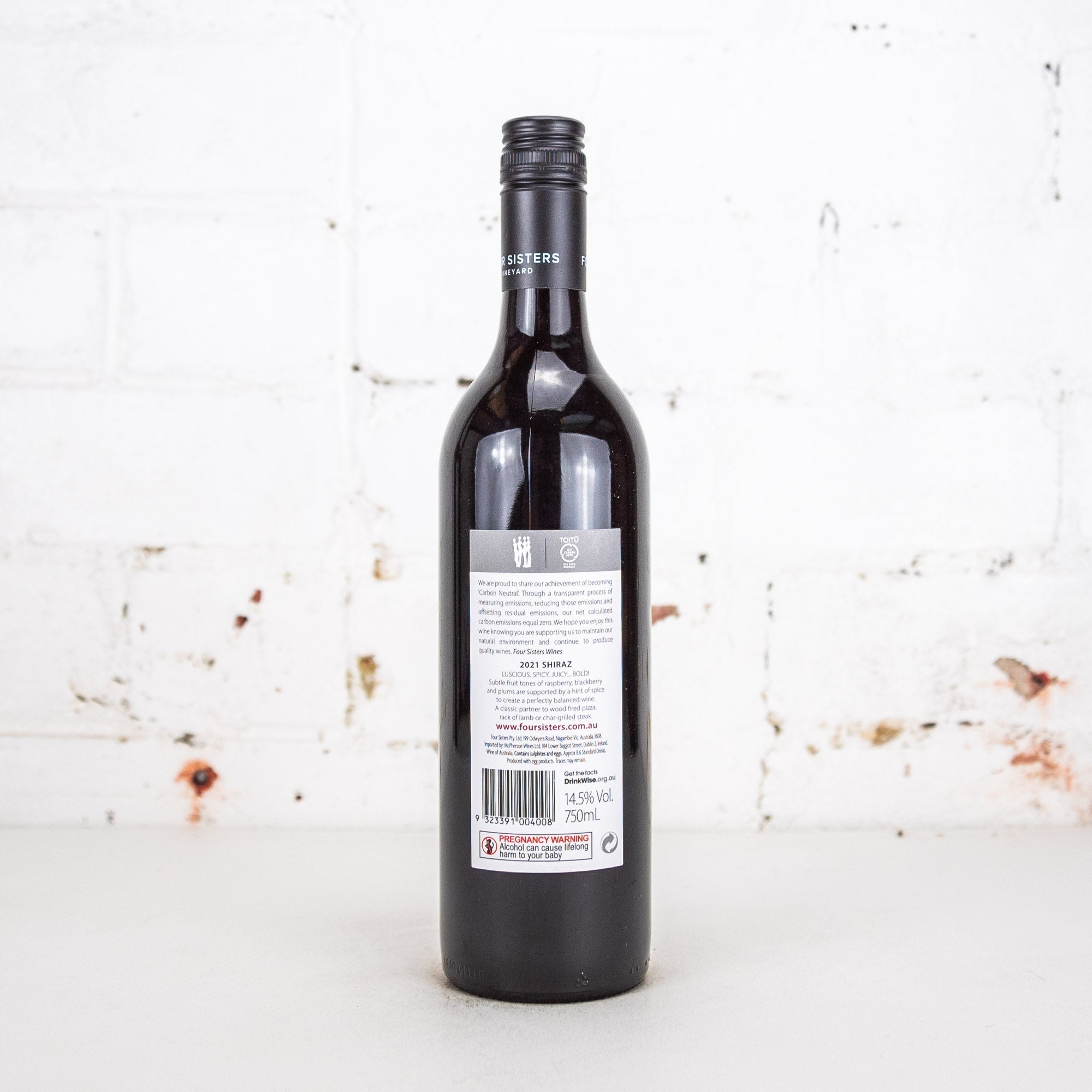 Four Sisters - Shiraz 750ml