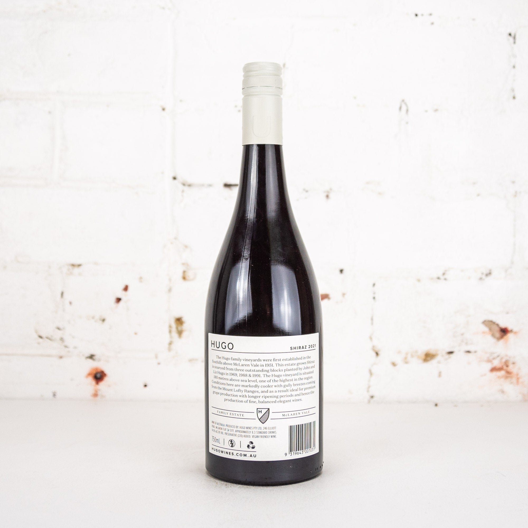 Hugo - Shiraz 750ml