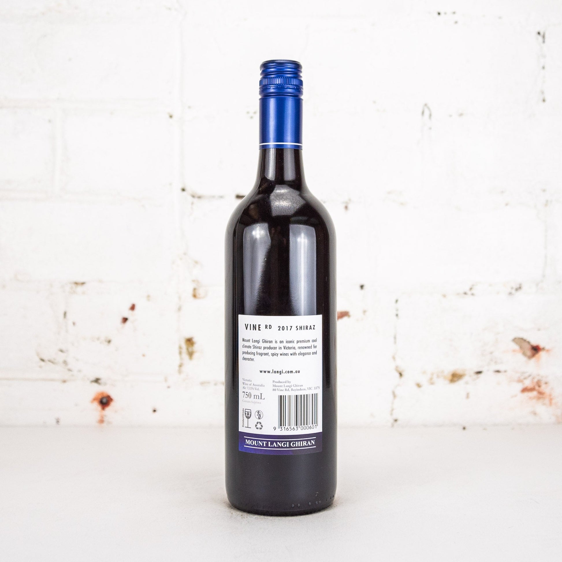 Mount Langi Ghiran - Vine Rd Shiraz 750ml