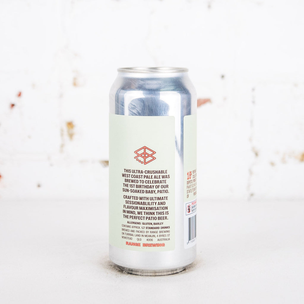 Range - Patio Pale West Coast Pale Ale