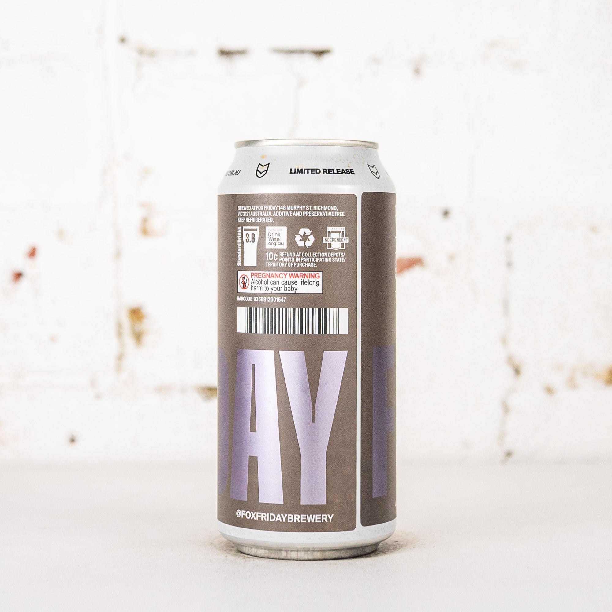 Fox Friday x Rocky Ridge 'Truck 'n Trailer' Triple Red IPA