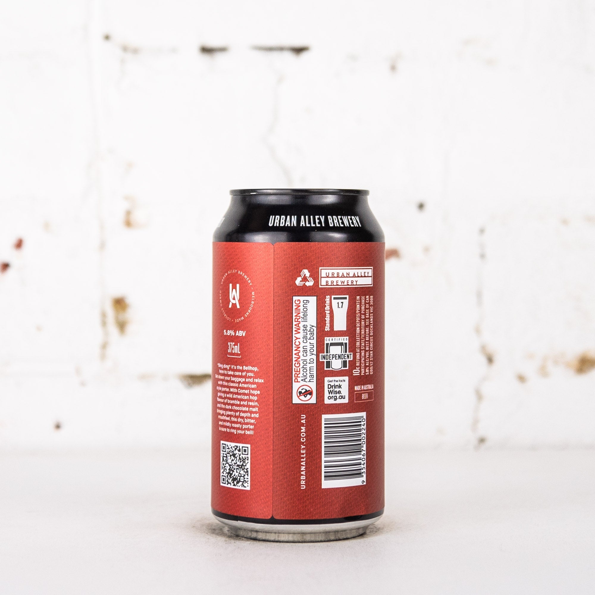 Urban Alley - Bellhop American Porter