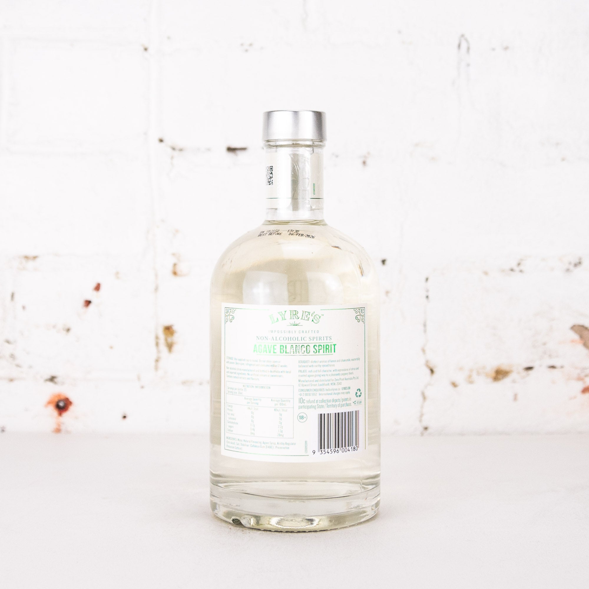 Lyre's - Non Alcoholic Agave Blanco Spirit 700ml