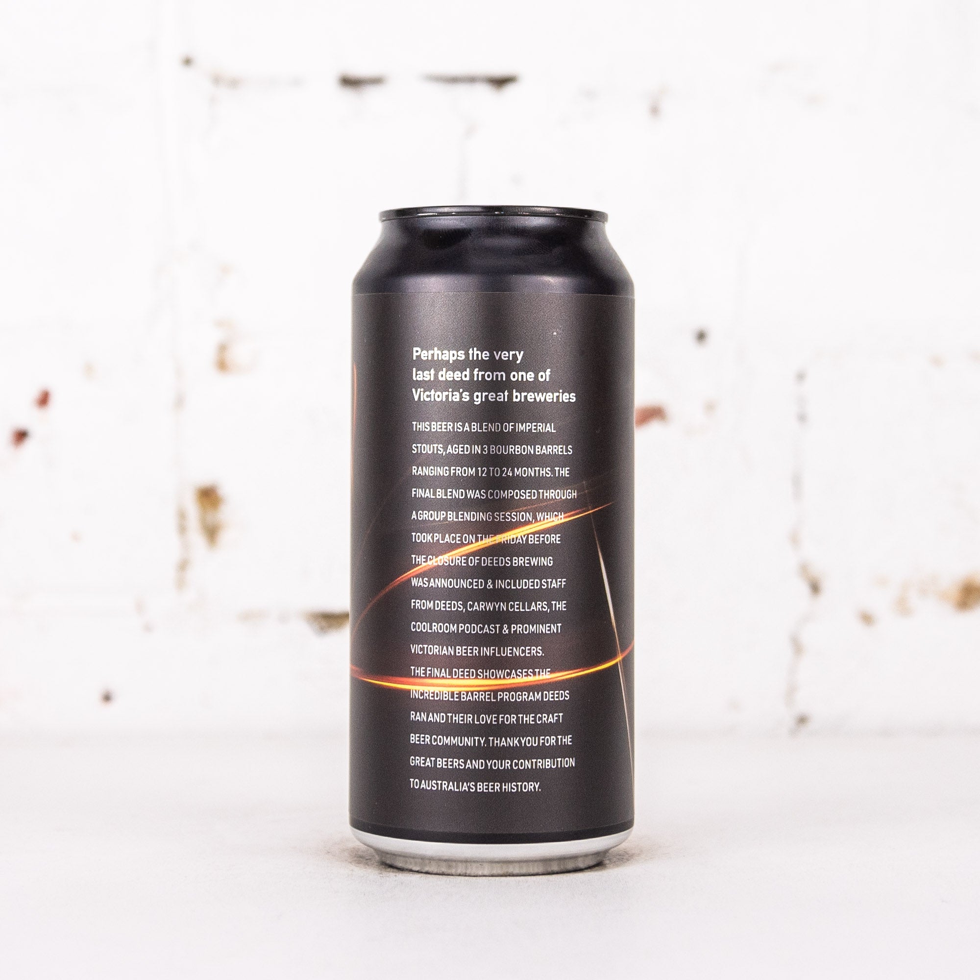 Deeds x Carwyn Cellars 'The Final Deed' BBA Imperial Stout