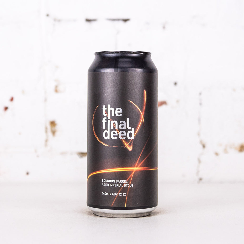 Deeds x Carwyn Cellars 'The Final Deed' BBA Imperial Stout