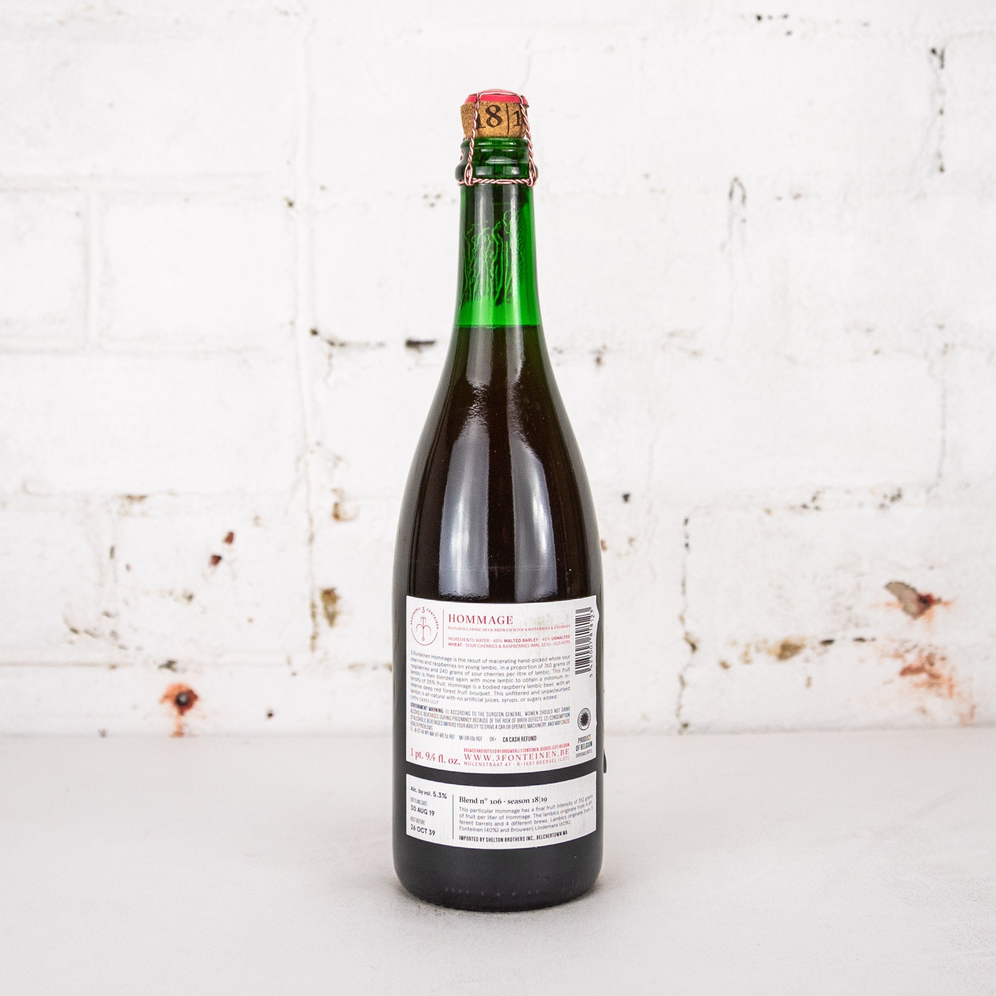 3 Fonteinen - Hommage 18/19 No106 750ml