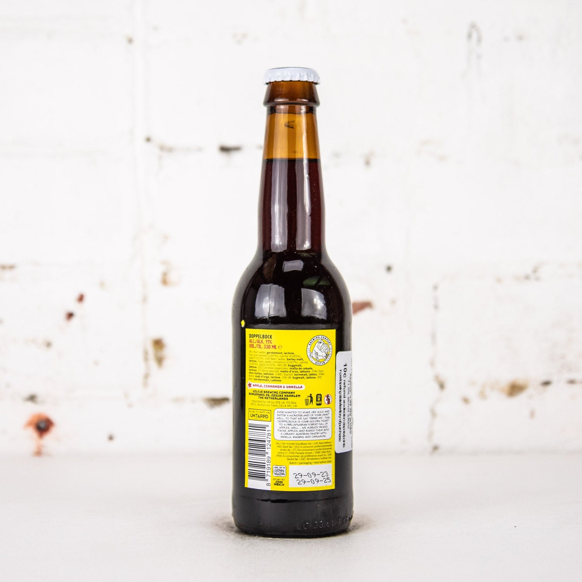Uiltje - Apfelstrudel Dopplebock 330ml