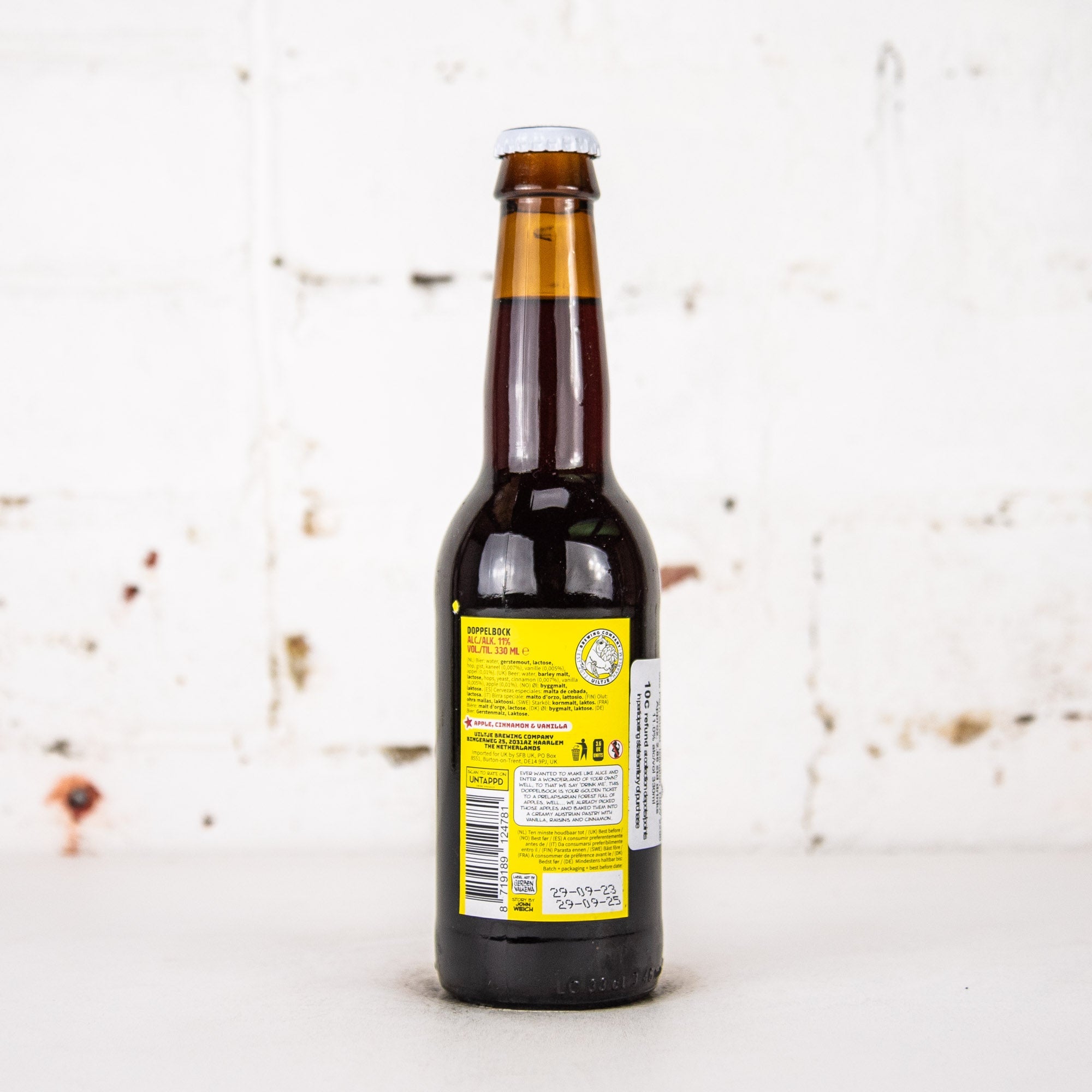 Uiltje - Apfelstrudel Dopplebock 330ml