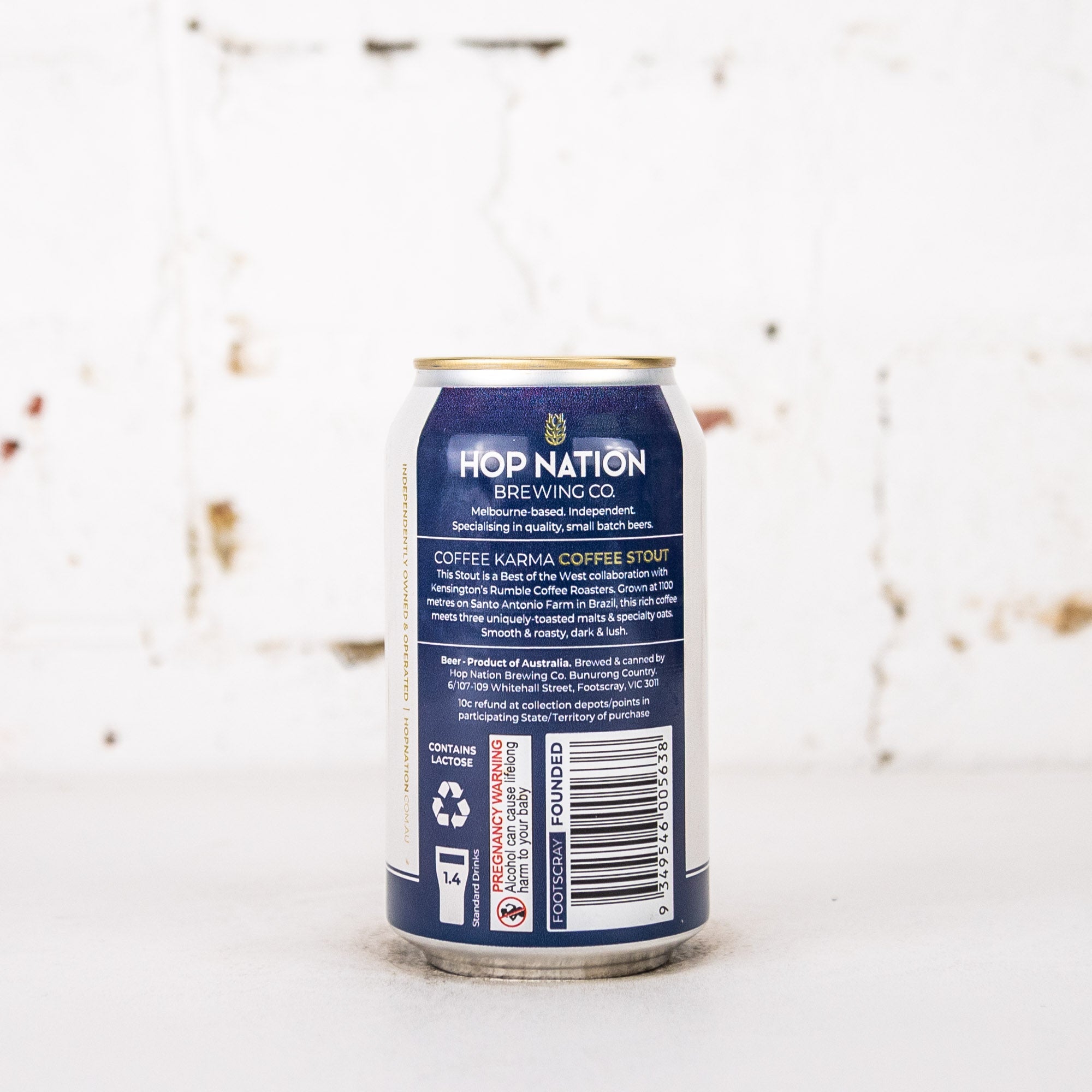 Hop Nation x Rumble Coffee 'Coffee Karma' Coffee Stout