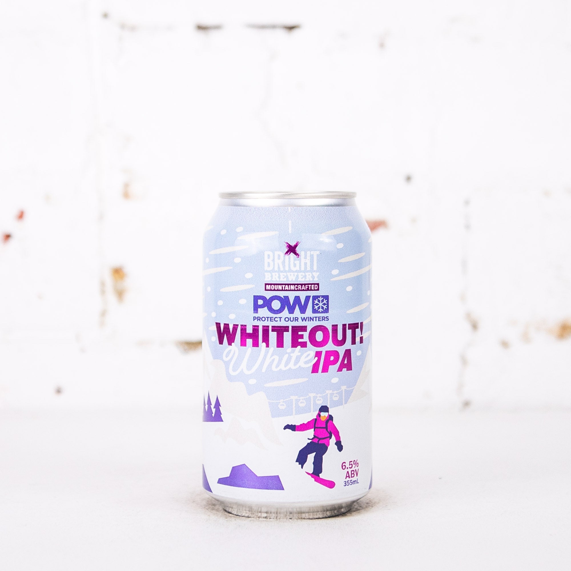 Bright - POW White Out White IPA