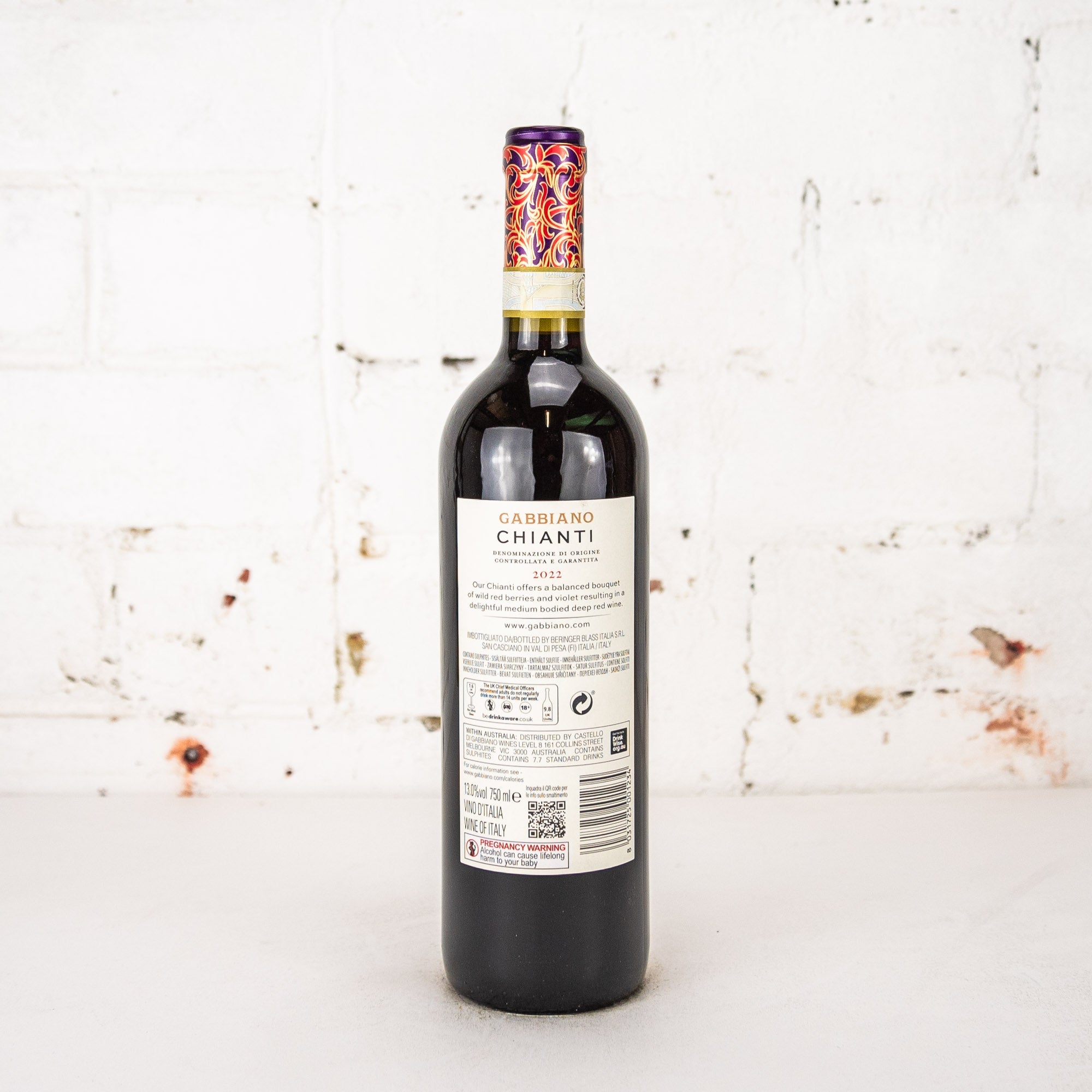 Gabbiano - Cavaliere d'Oro Chianti 750ml