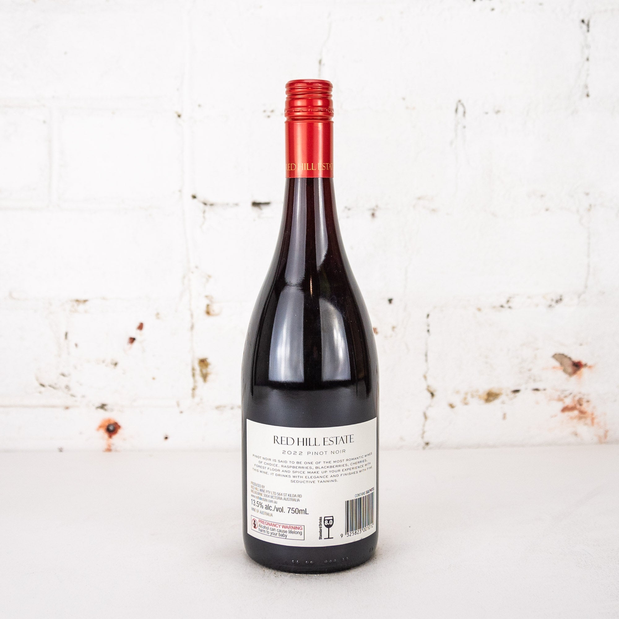 Red Hill Estate - Cool Climate Pinot Noir 750ml
