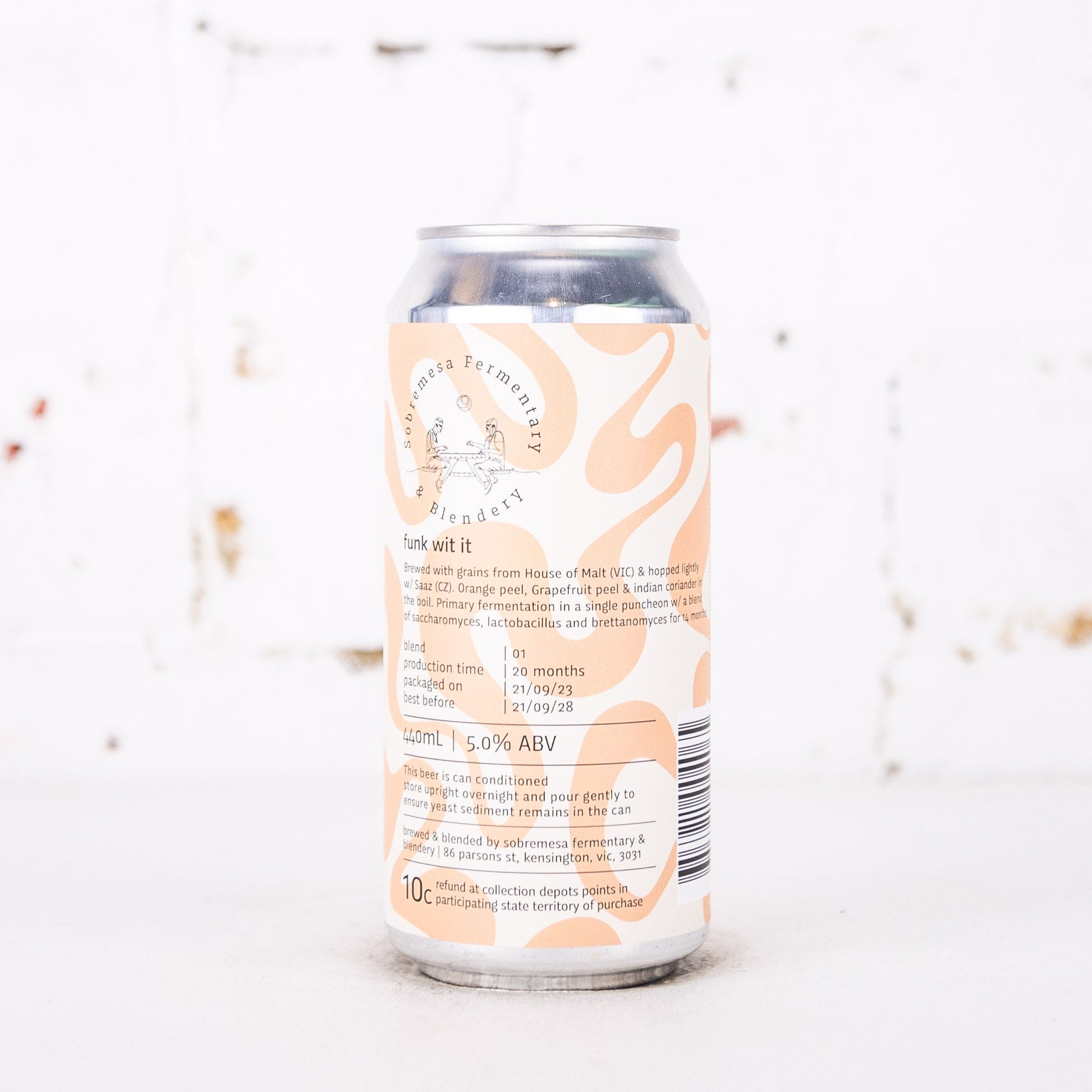 Sobremesa - Funk Wit It Farmhouse Witbier
