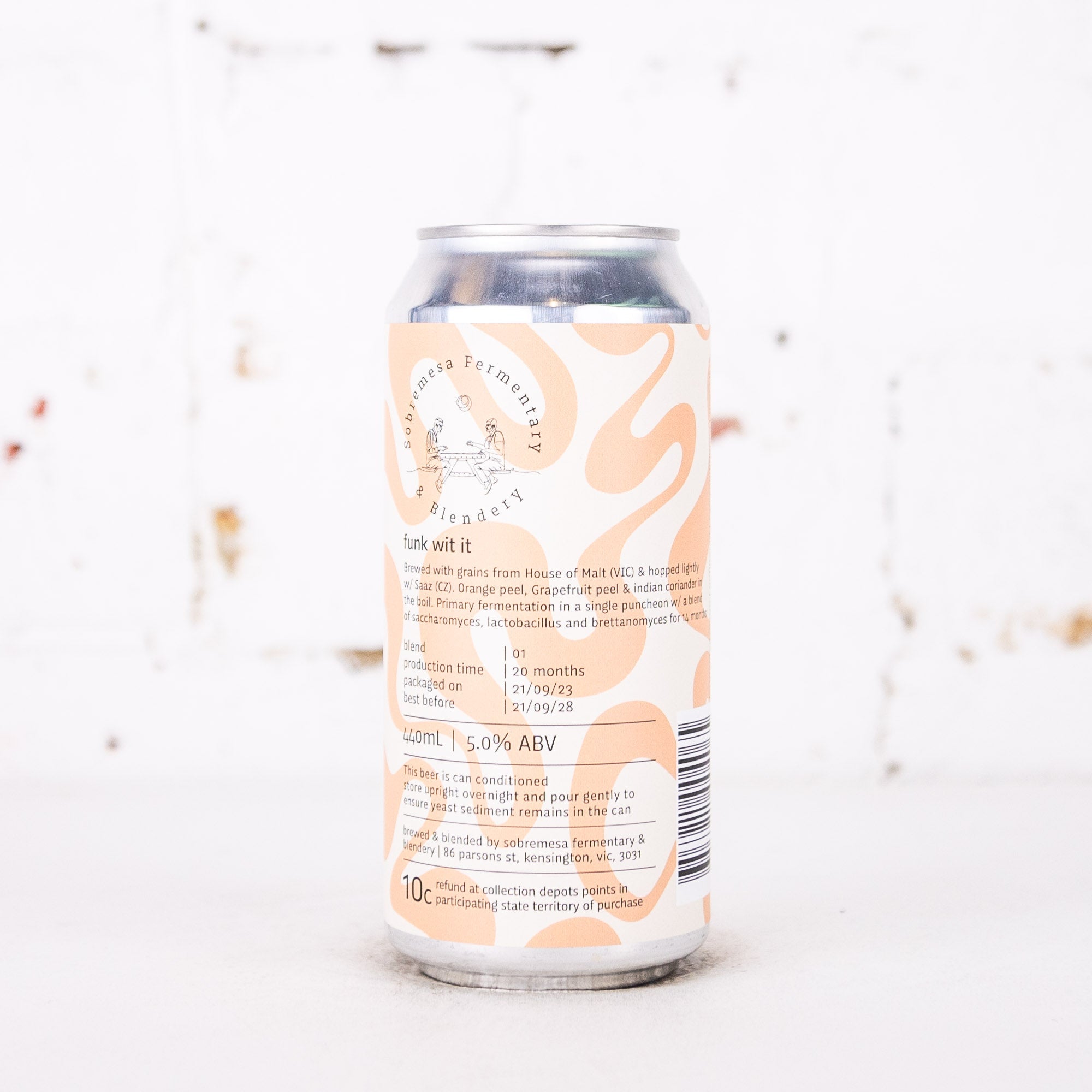 Sobremesa - Funk Wit It Farmhouse Witbier