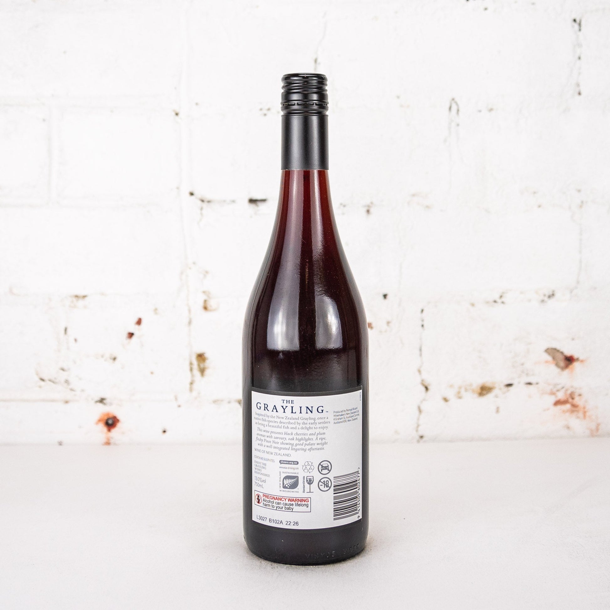 The Grayling - Pinot Noir 750ml
