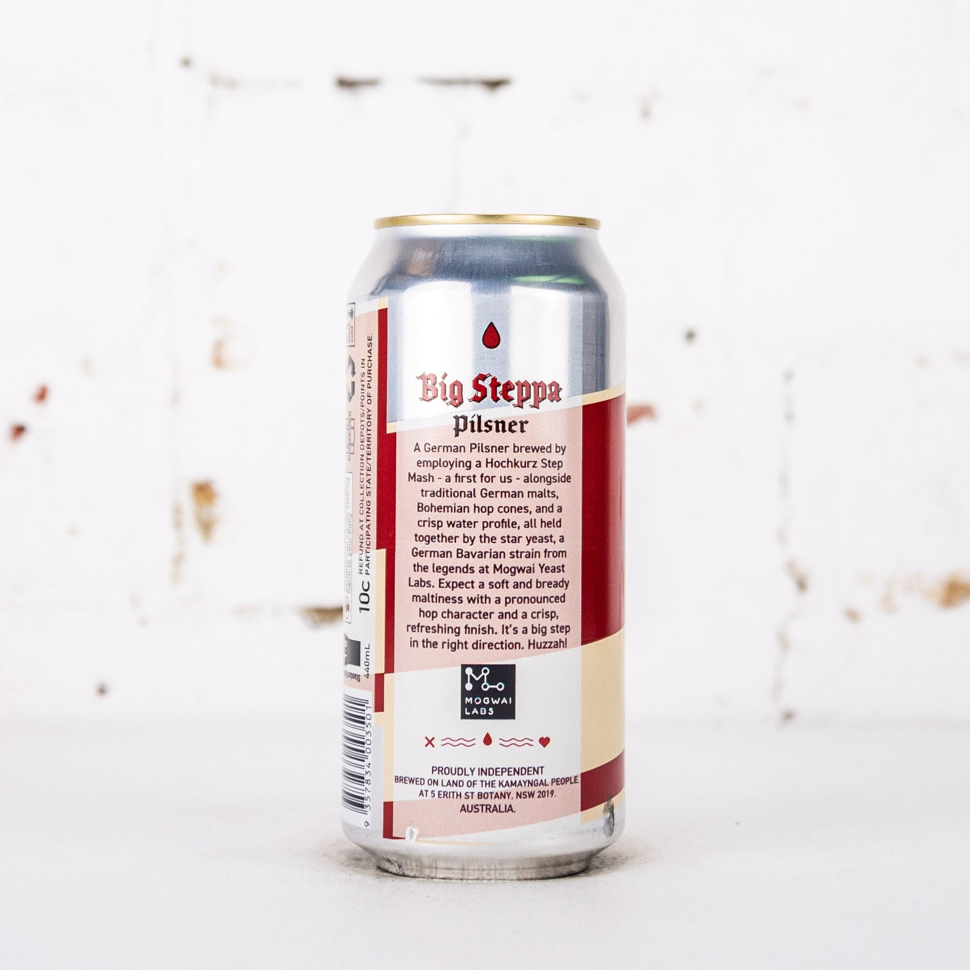 One Drop - Big Steppa German Pilsner